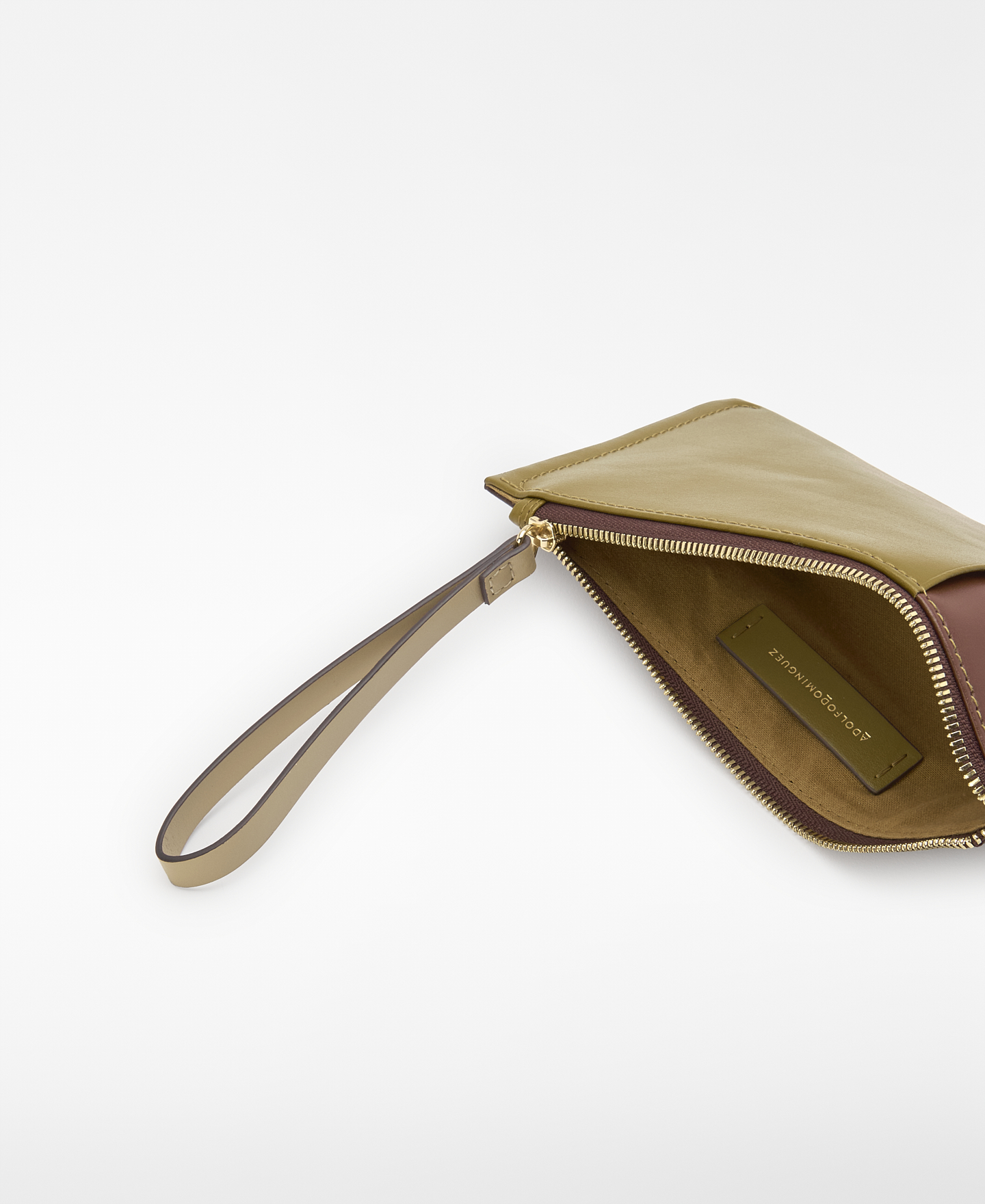 Dorna leather tricolor large coin purse image number 2