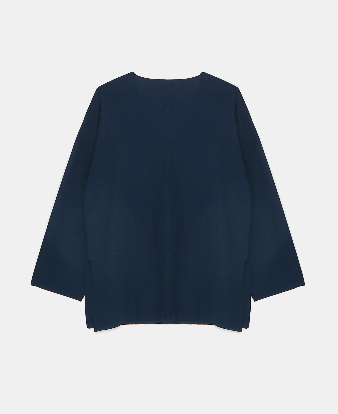 V-neck viscose sweater image number 5