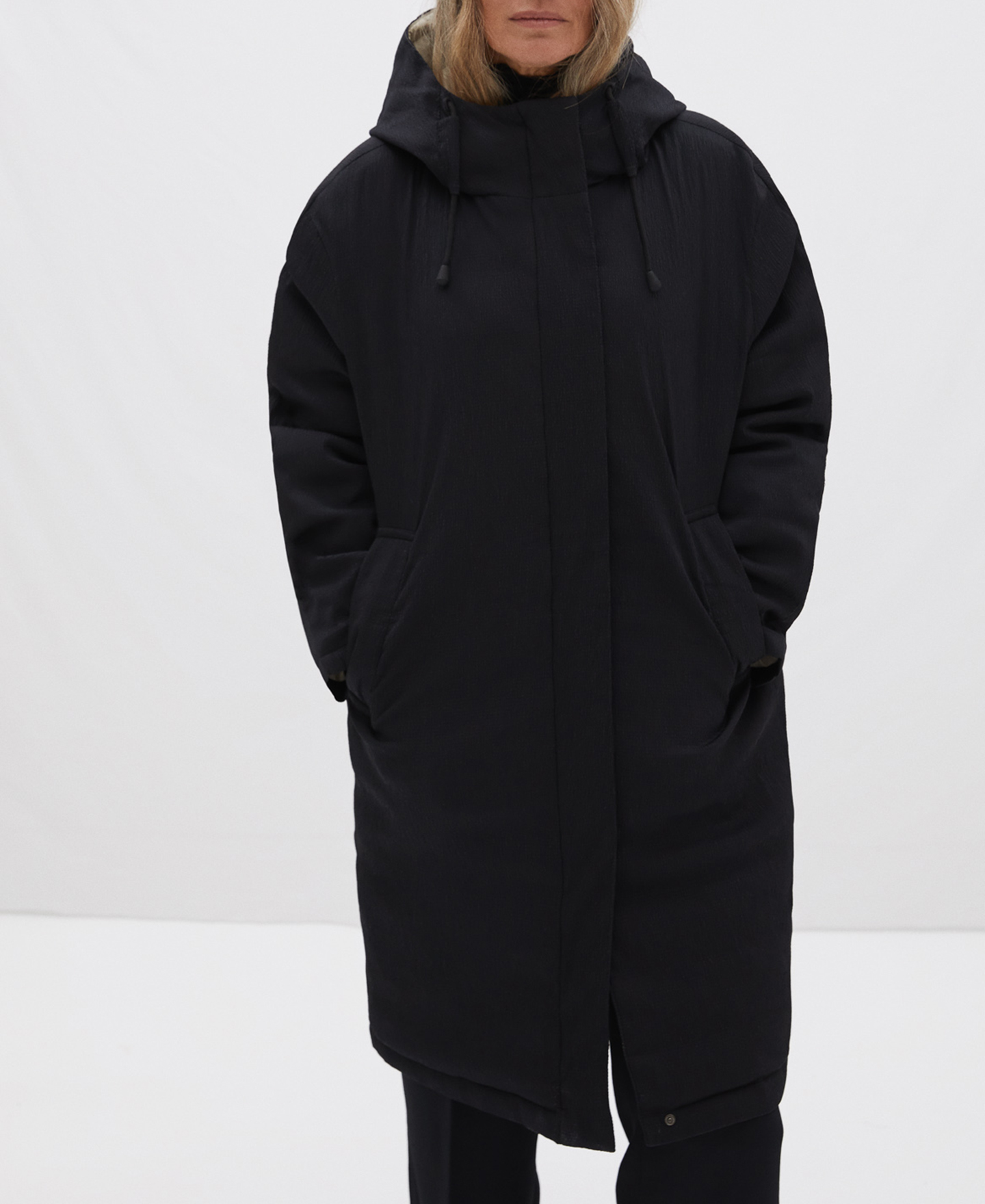 Ripstop nylon padded jacket image number 0