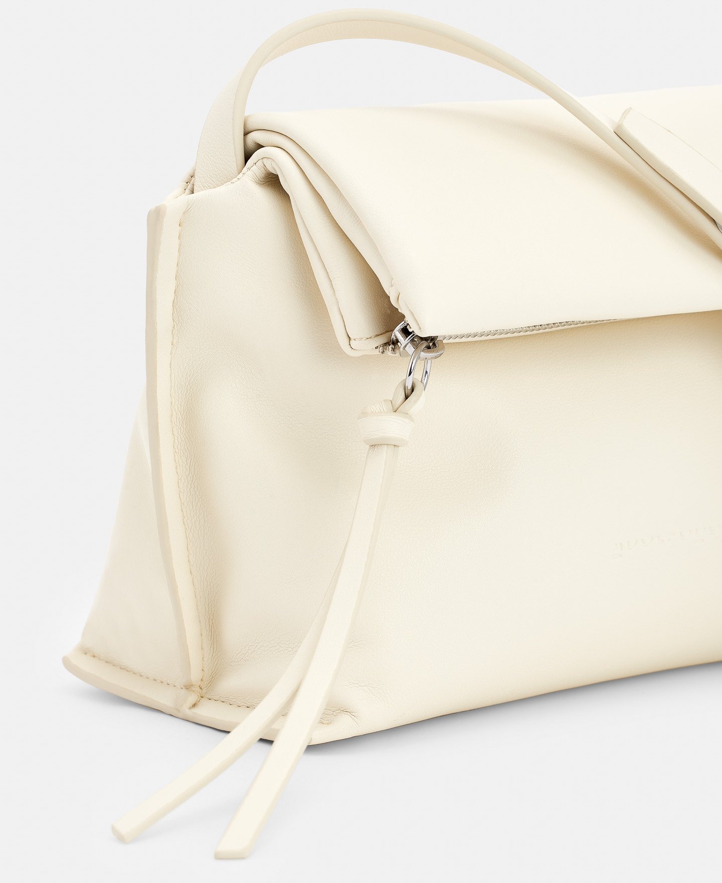 Recycled polyurethane small shoulder bag image number 3