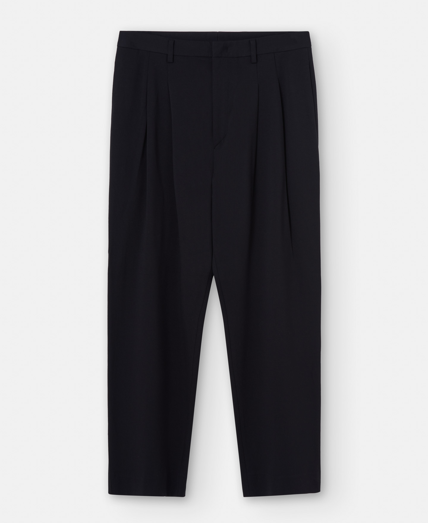 Viscose pleated trousers image number 4
