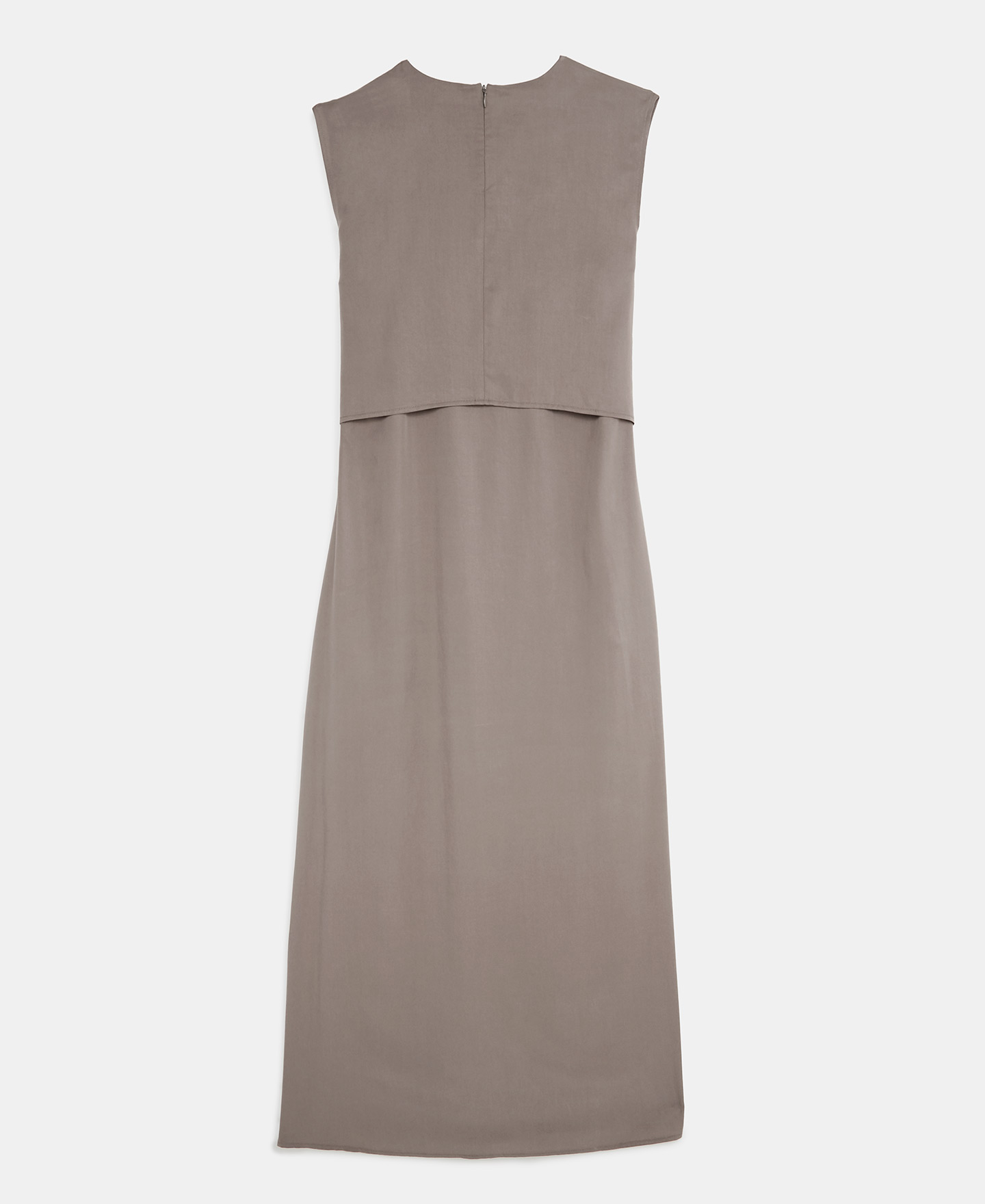 Vestido anudado en lyocell image number 5