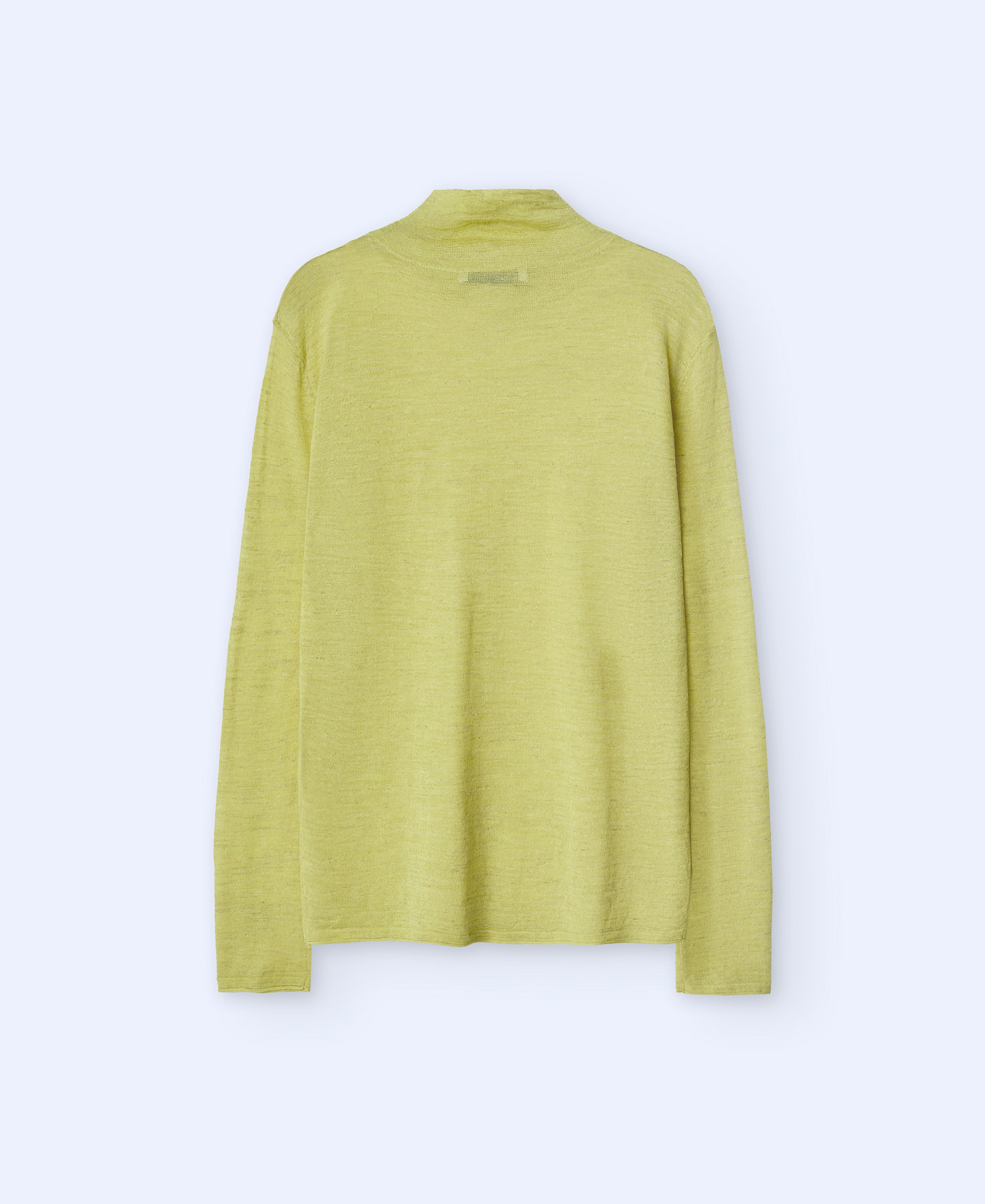Linen and alpaca wool fabric sweater image number 5