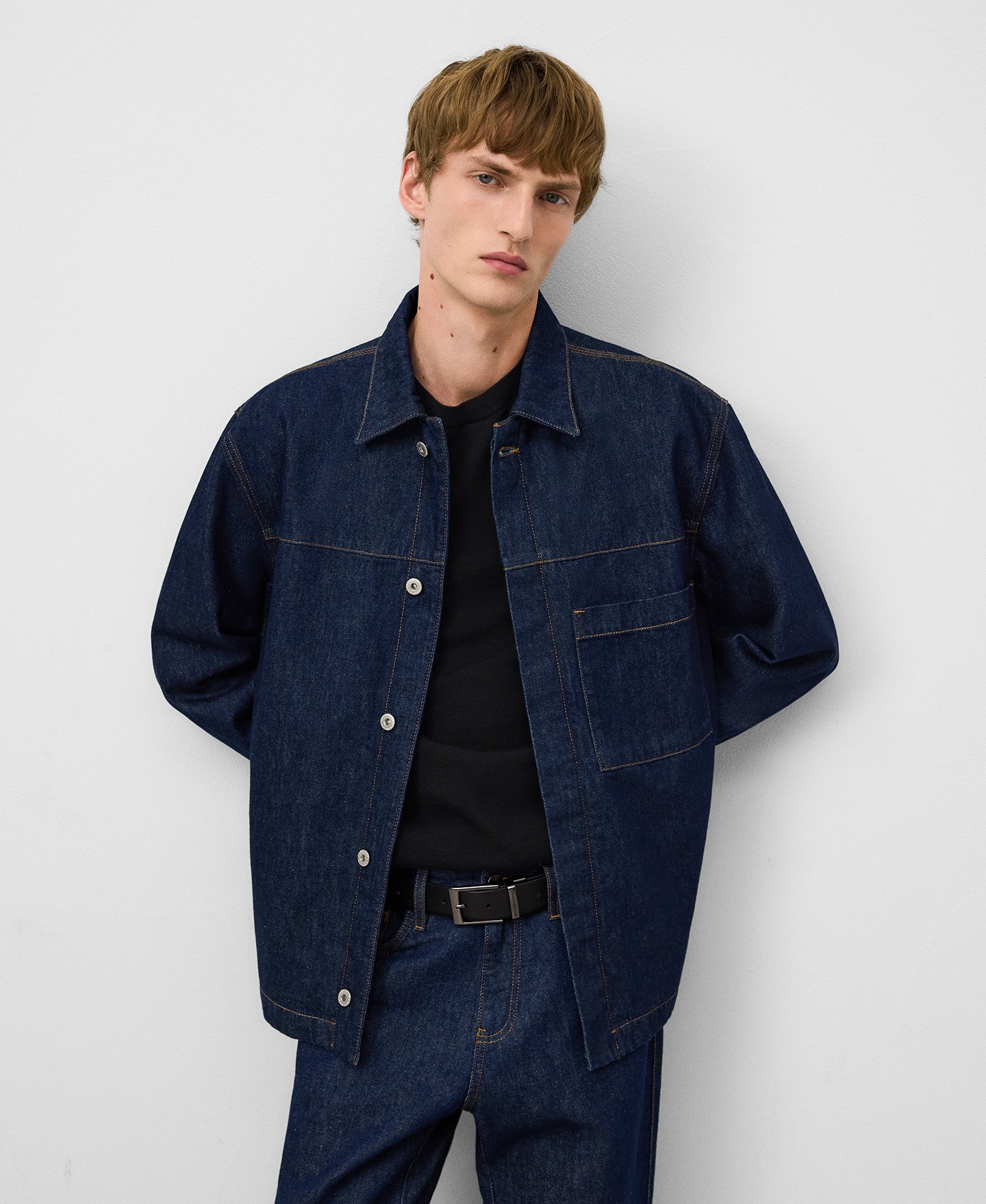 Denimjacke aus Baumwolle für Herren image number 0