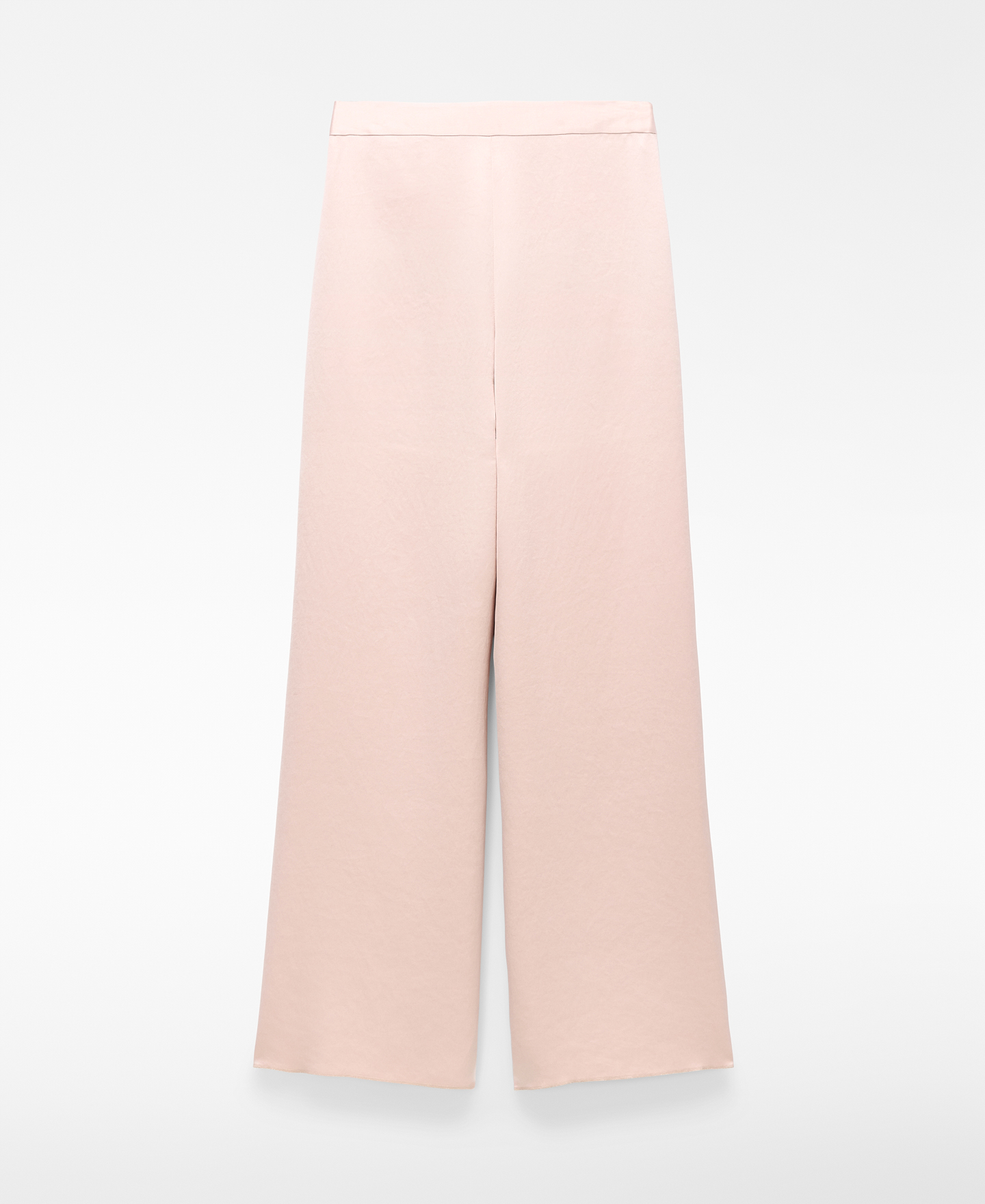 Pantal&oacute;n palazzo satinado image number 4