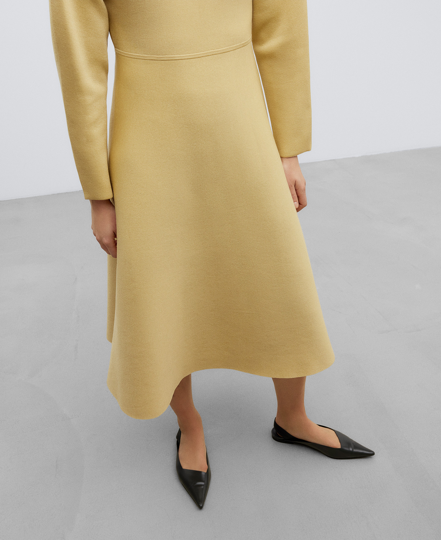 Vestido evasé mujer image number 3
