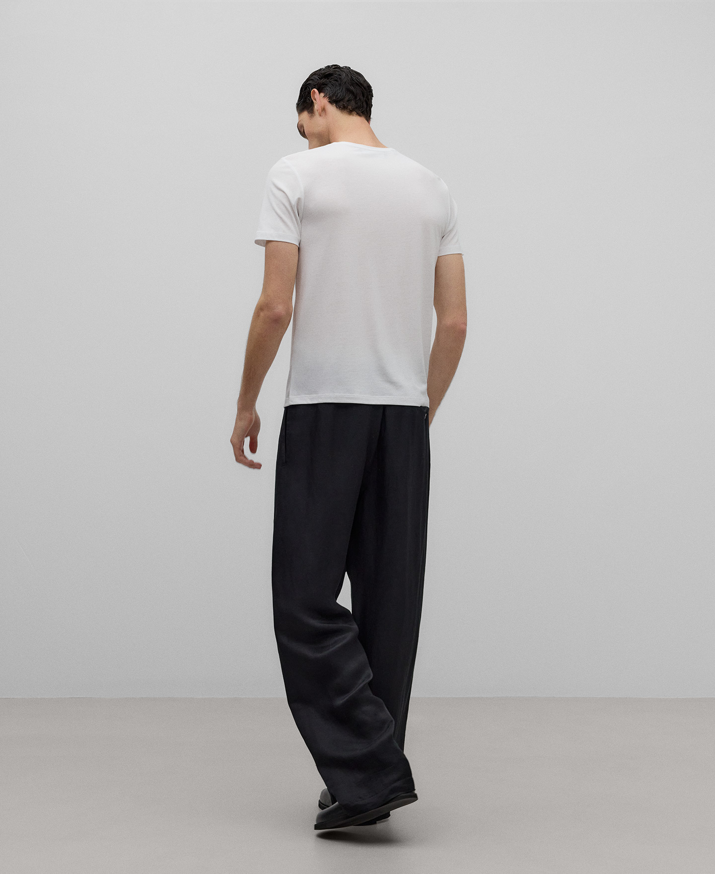 Chemise regular fit en lyocell et coton image number 2