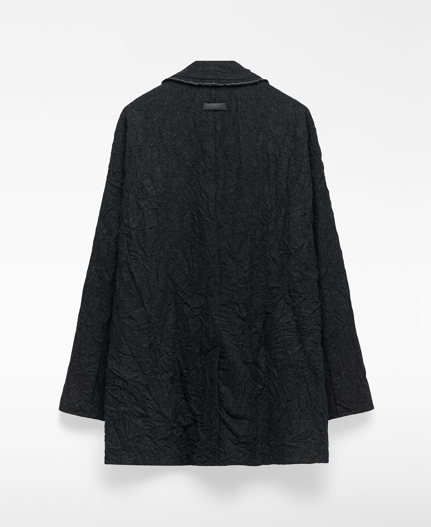 Blazer oversize effet froissé pour homme image number 5