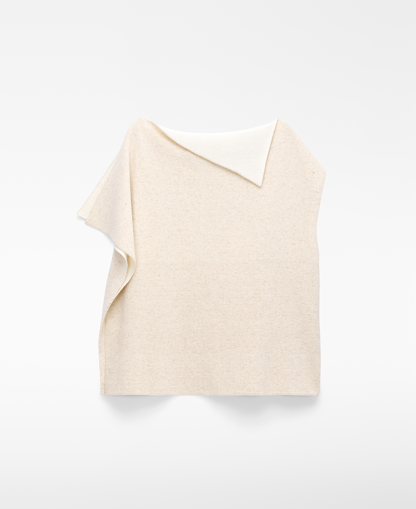 Asymmetric knit sweater image number 5