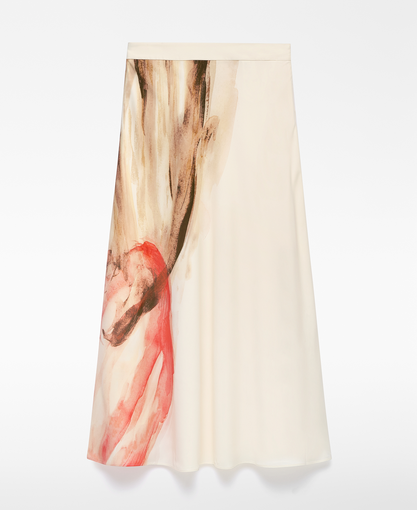 Jupe midi imprimée pour femme image number 4