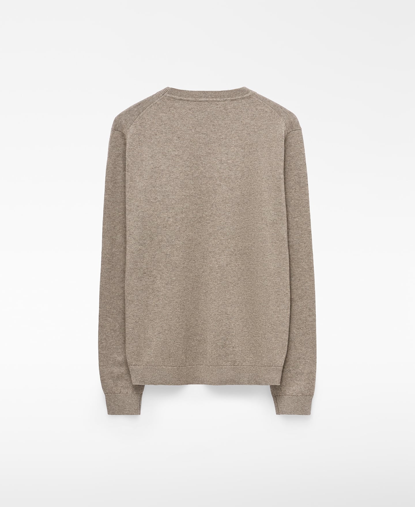 Wool and cotton crew collar sweater image number 5