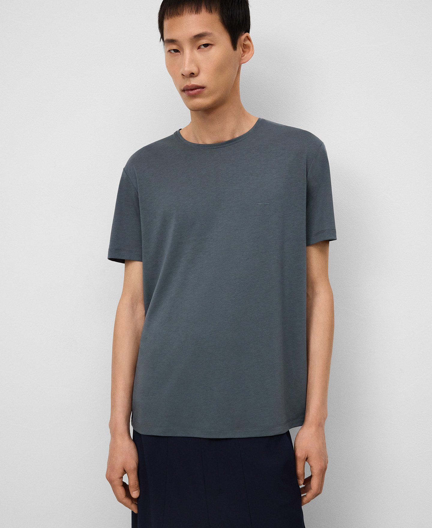 Regular fit short sleeve T-shirt man image number 0