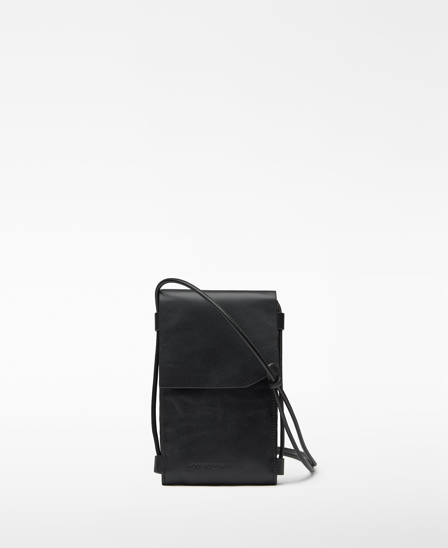 Leather mobile phone holder man image number 0