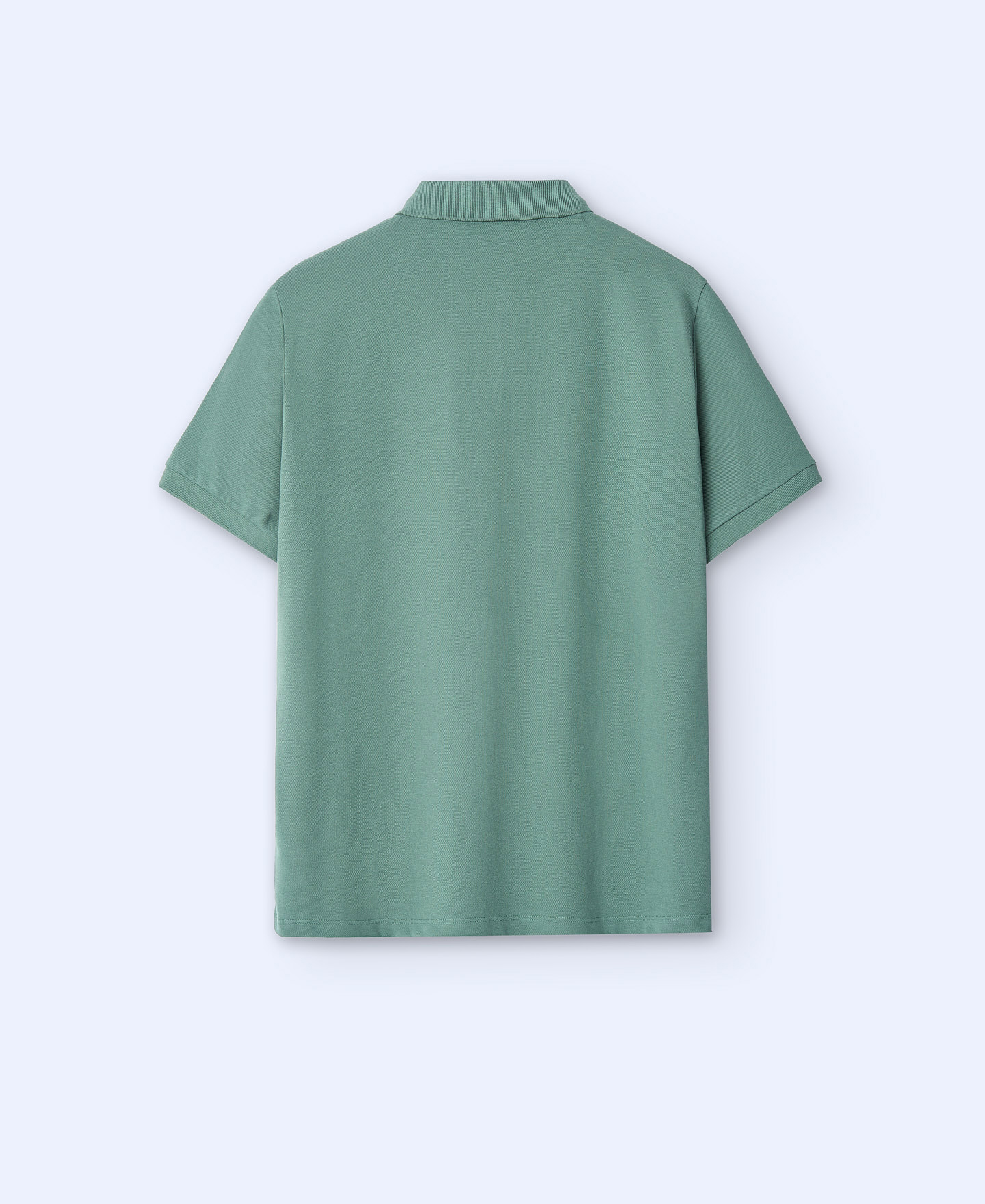 Cotton two button polo shirt image number 5