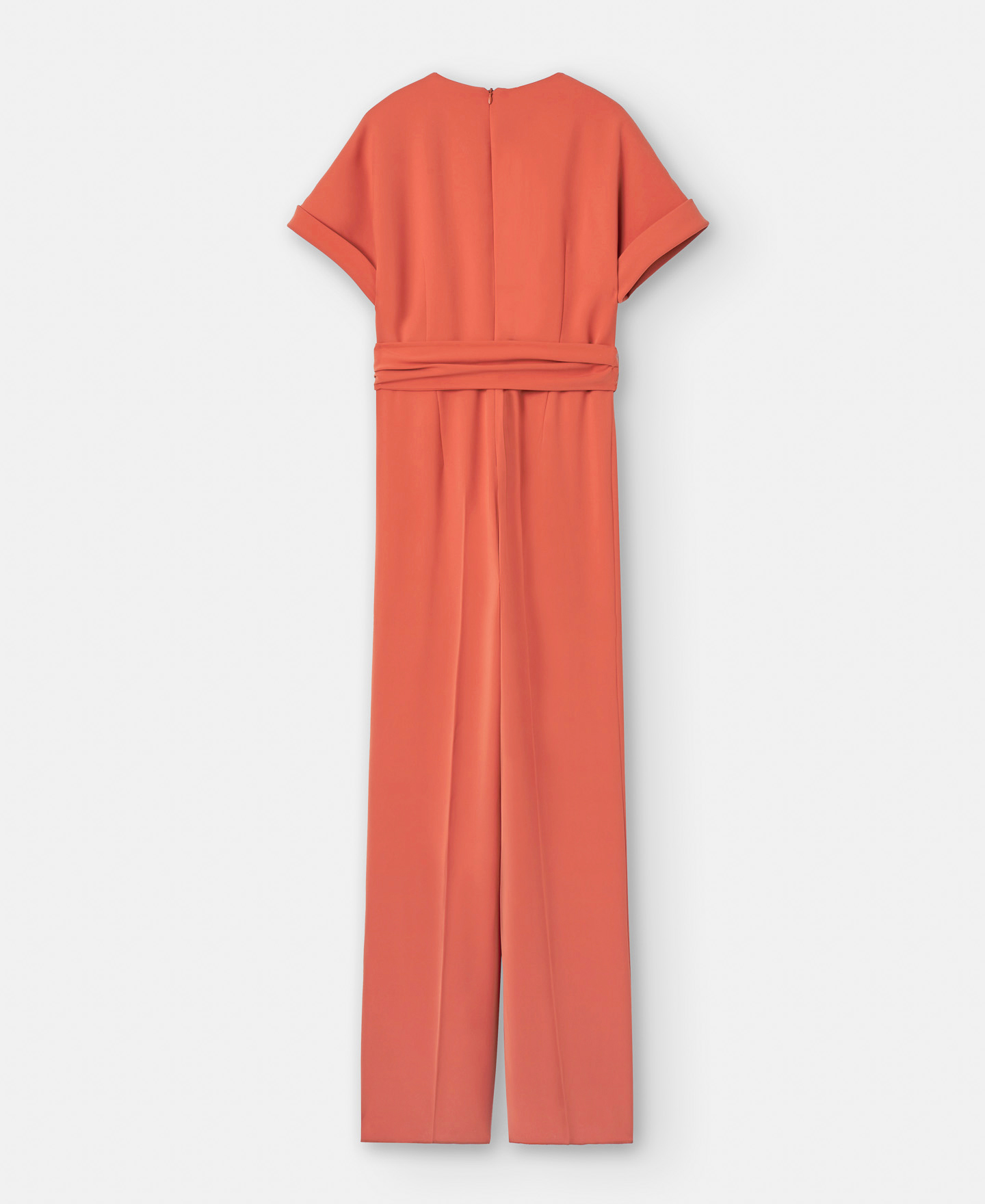 Recycled polyester crossover jumpsuit image number 5