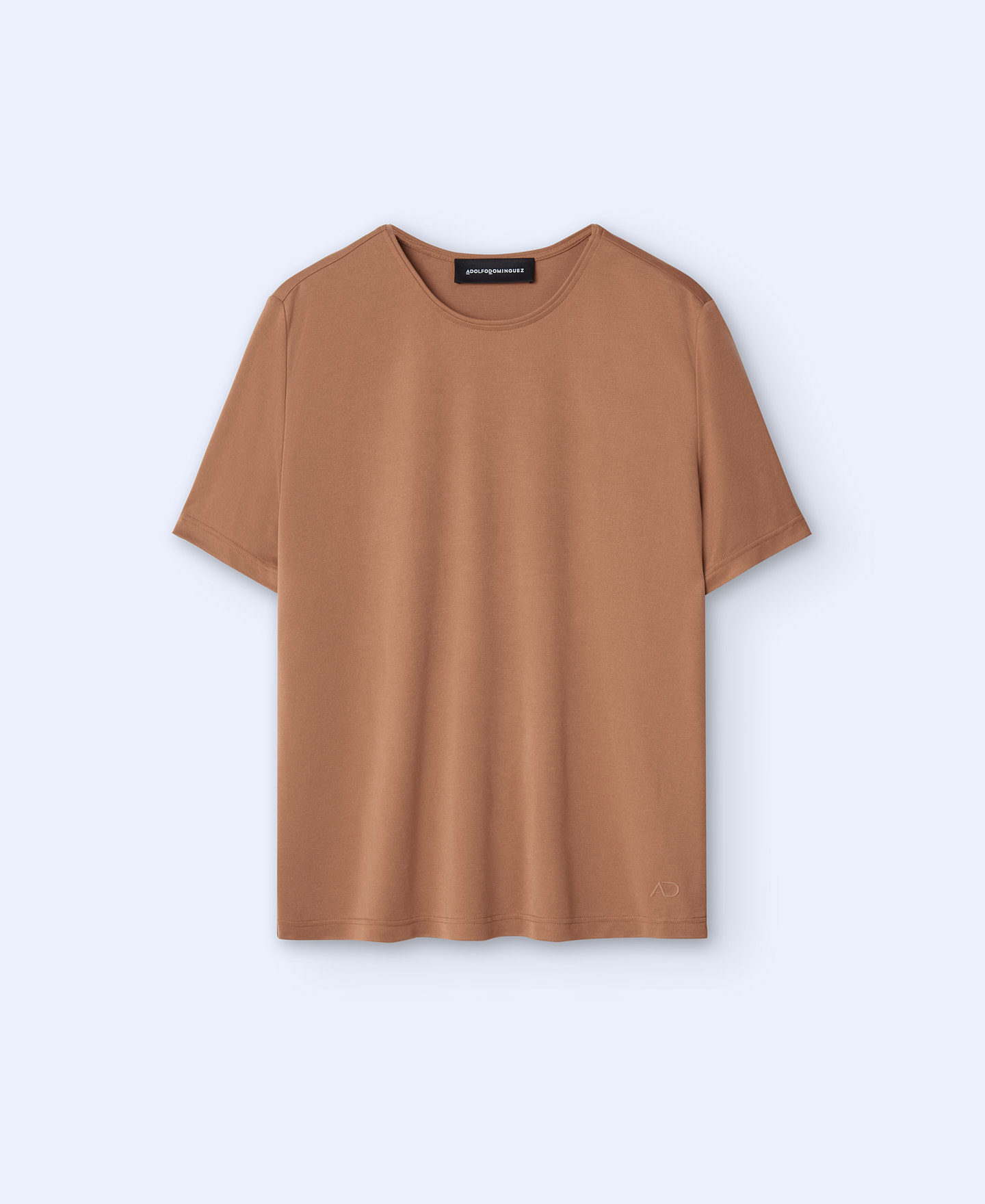 Modal crew neck T-shirt image number 4
