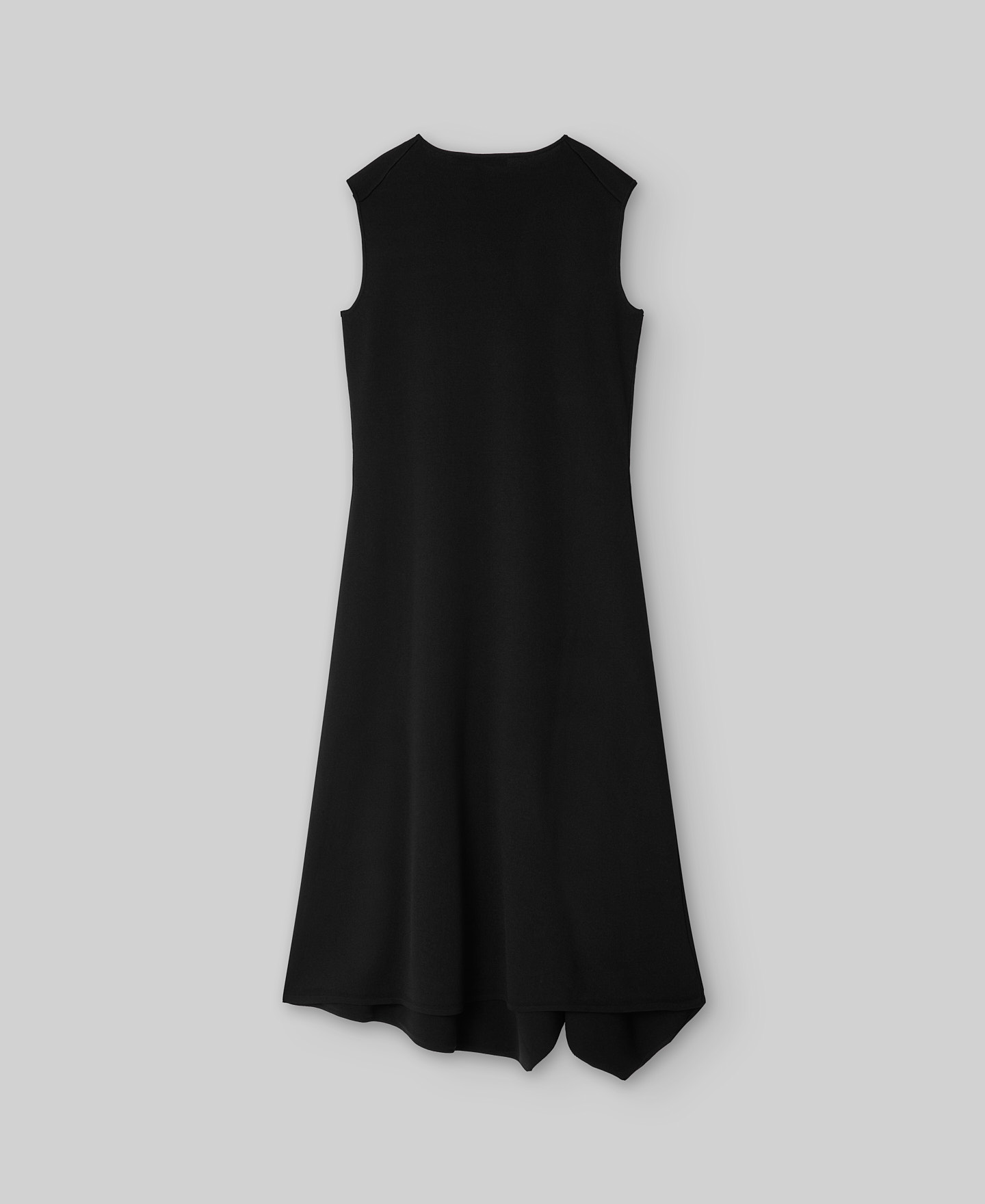 Vestido punto asim&eacute;trico mujer image number 5