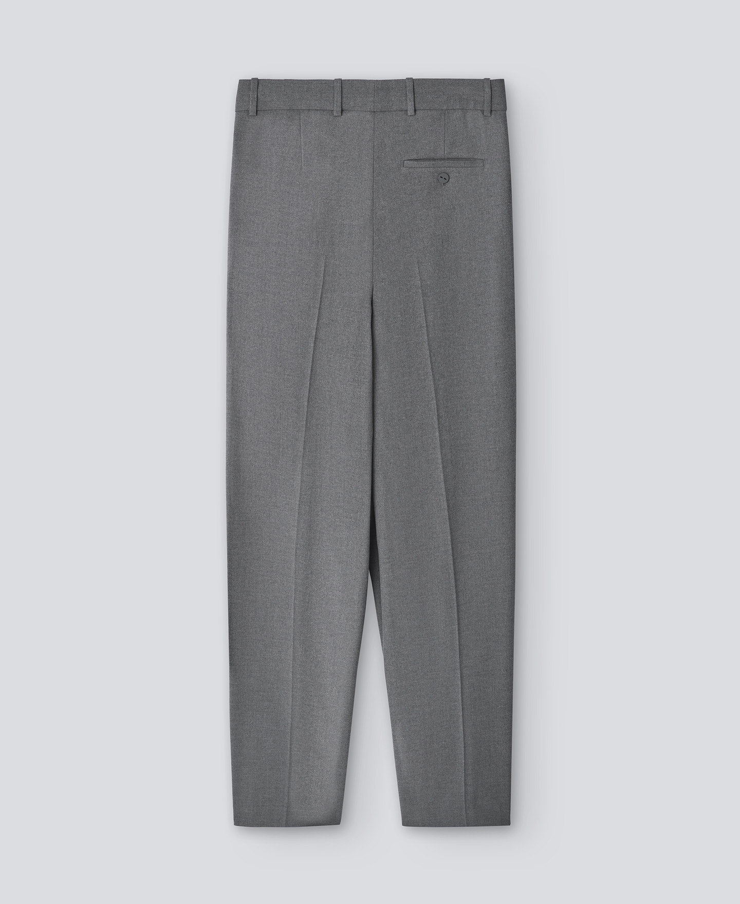 Pantalón sastre asimétrico gris mujer image number 5