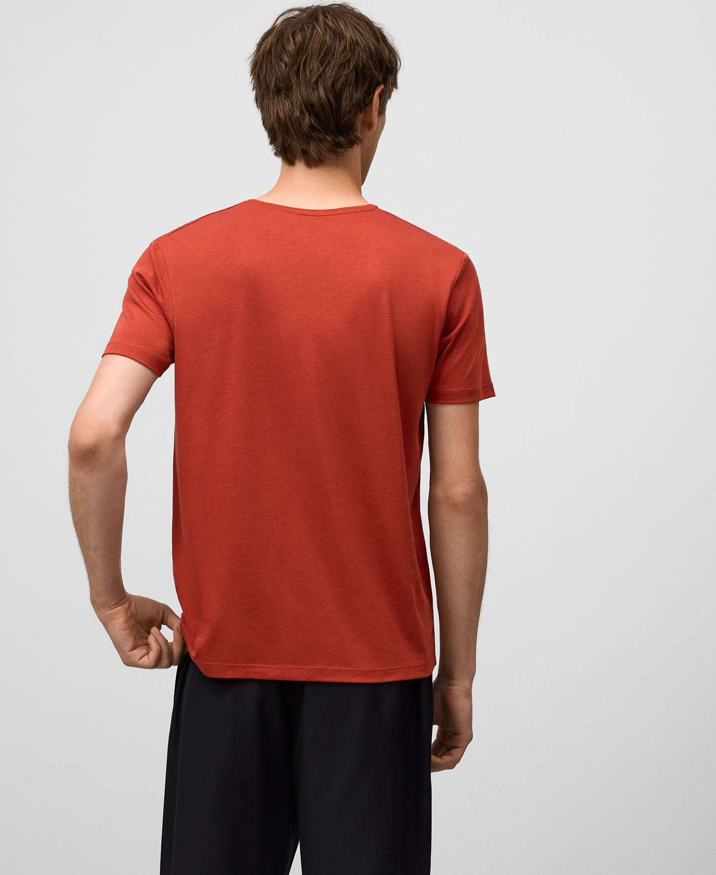 Regular fit short sleeve T-shirt man image number 2