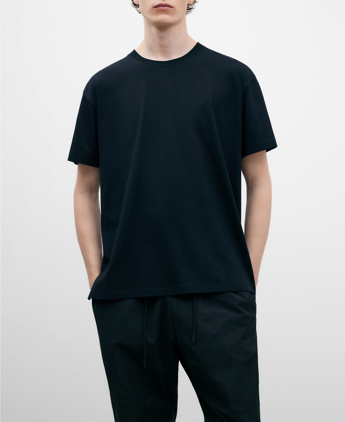 Mercerised cotton oversize T-shirt image number 0