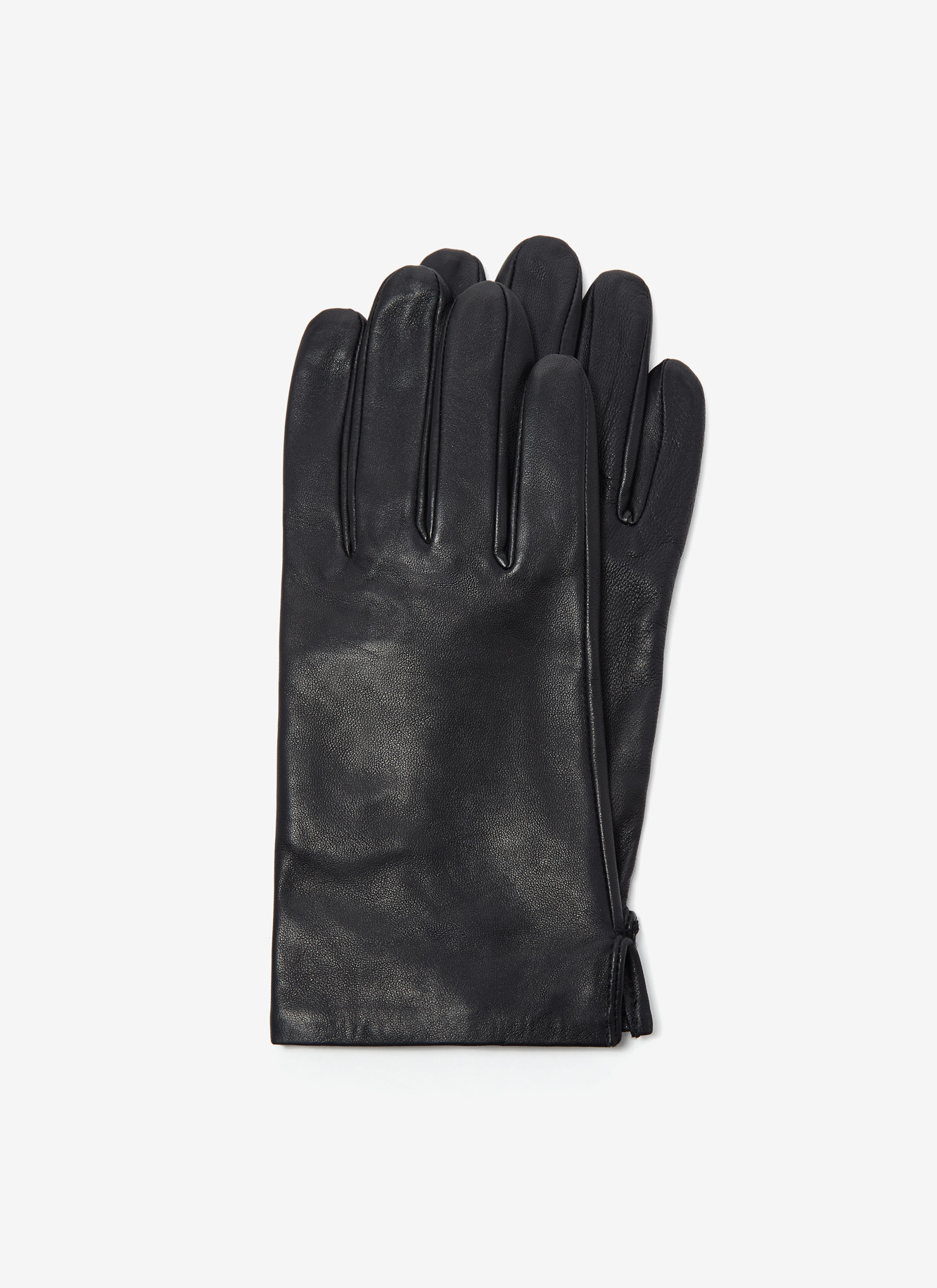 Guantes cortos de piel image number 0