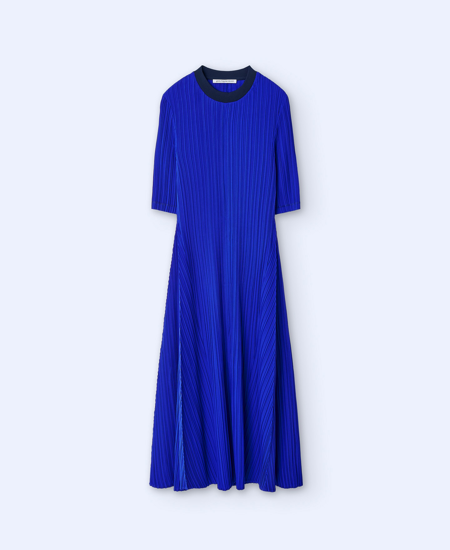 Robe évasée en crinkle image number 4