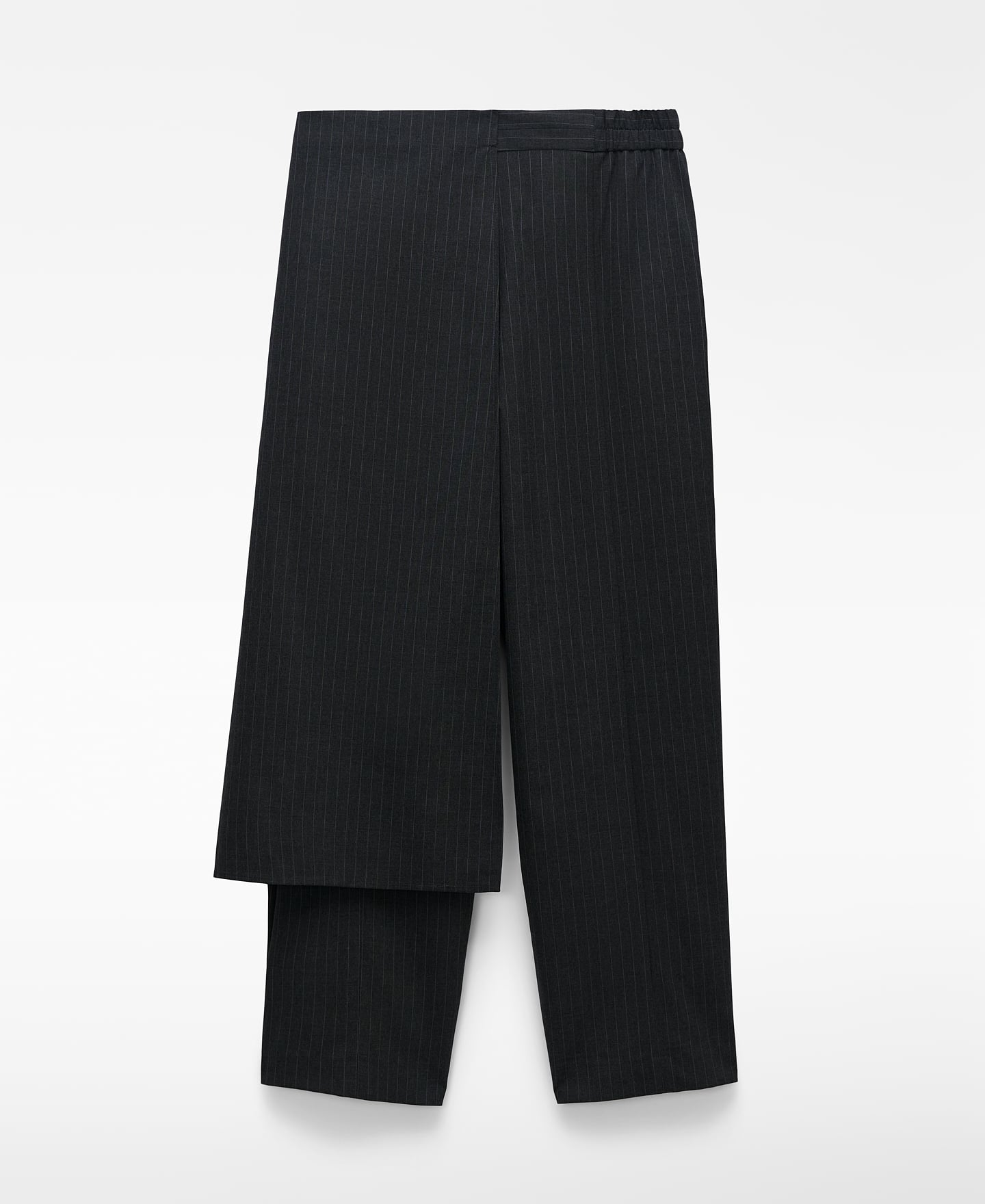 Barrel fit trousers with front panel image number 5