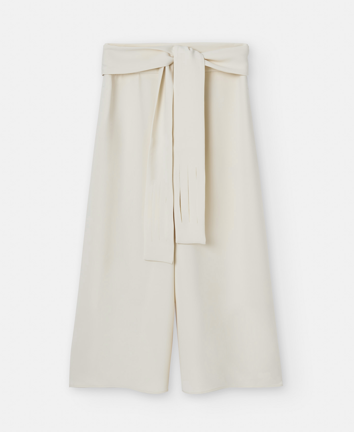 Recycled polyester palazzo trousers image number 4