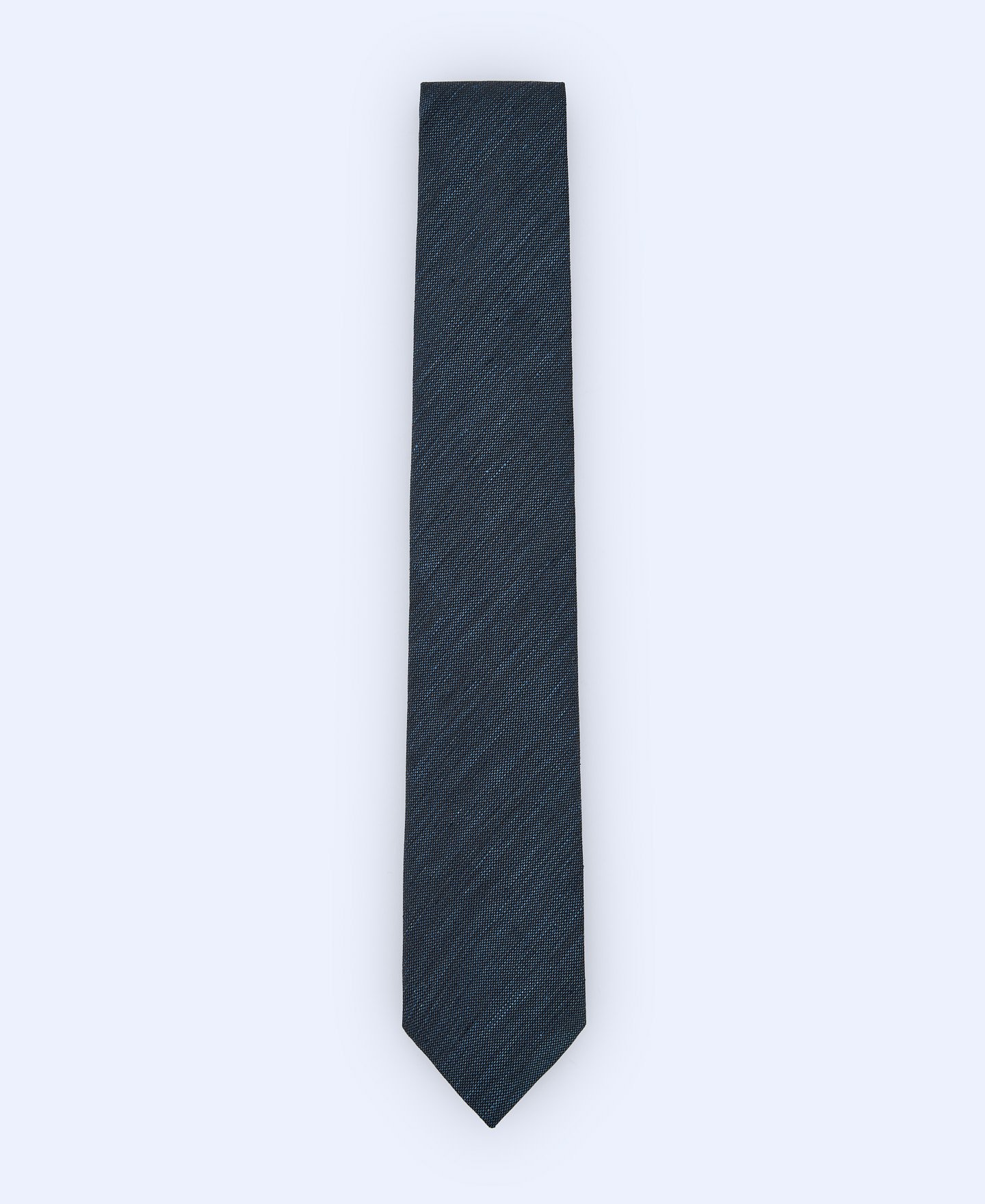 Marbled linen and silk tie image number 0