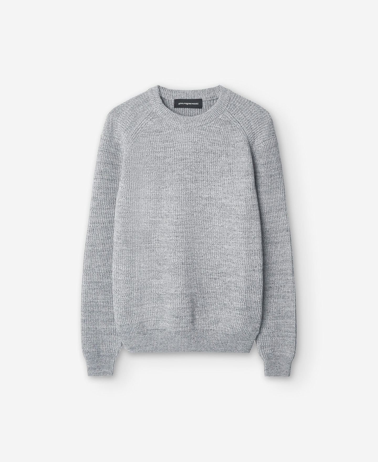 Jersey hombre canalé en algodón image number 4