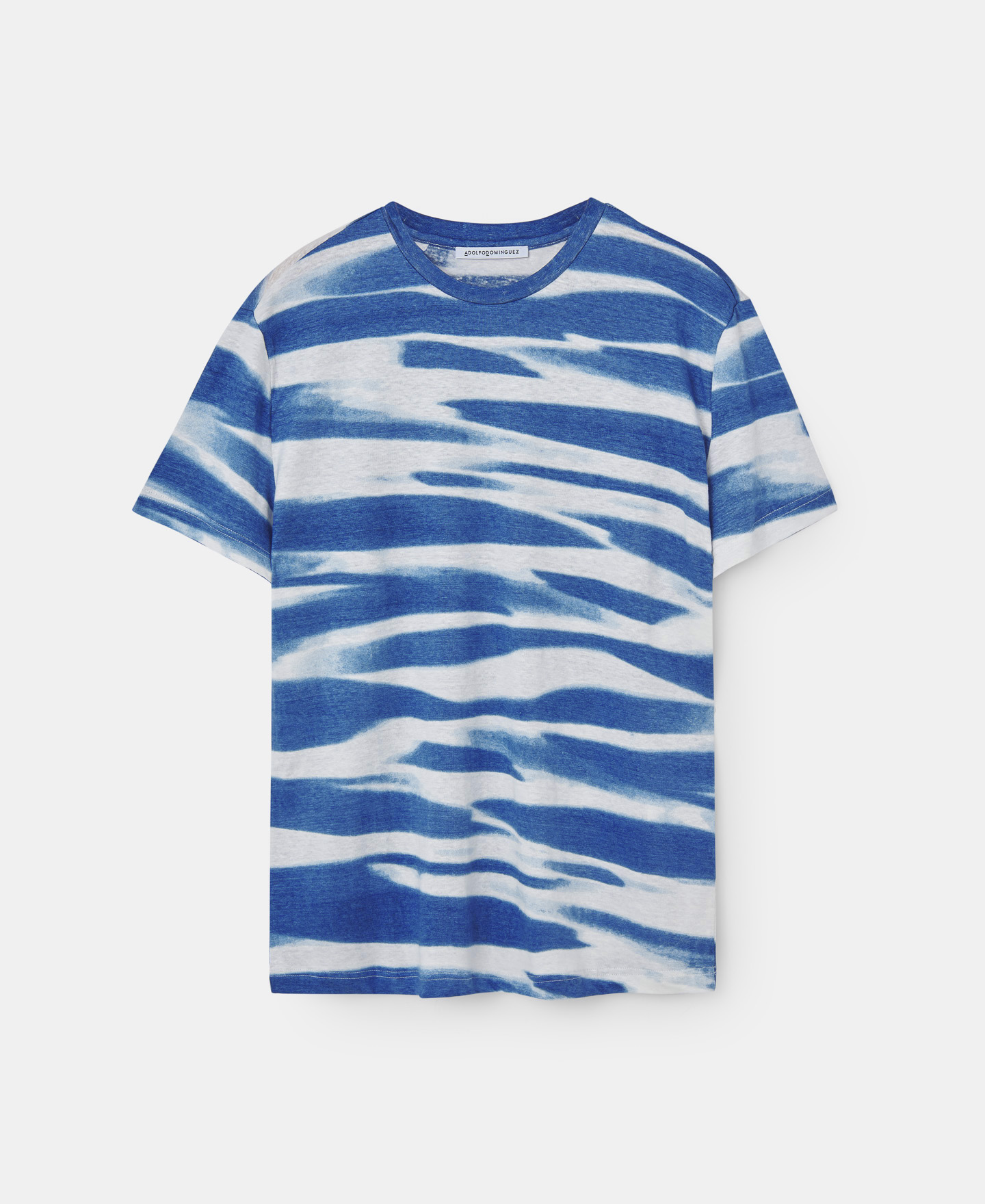 Camiseta efecto lavado en lino image number 4