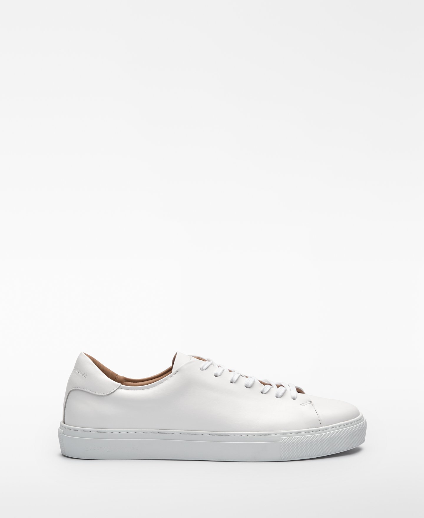 Leather basic sneaker man image number 0