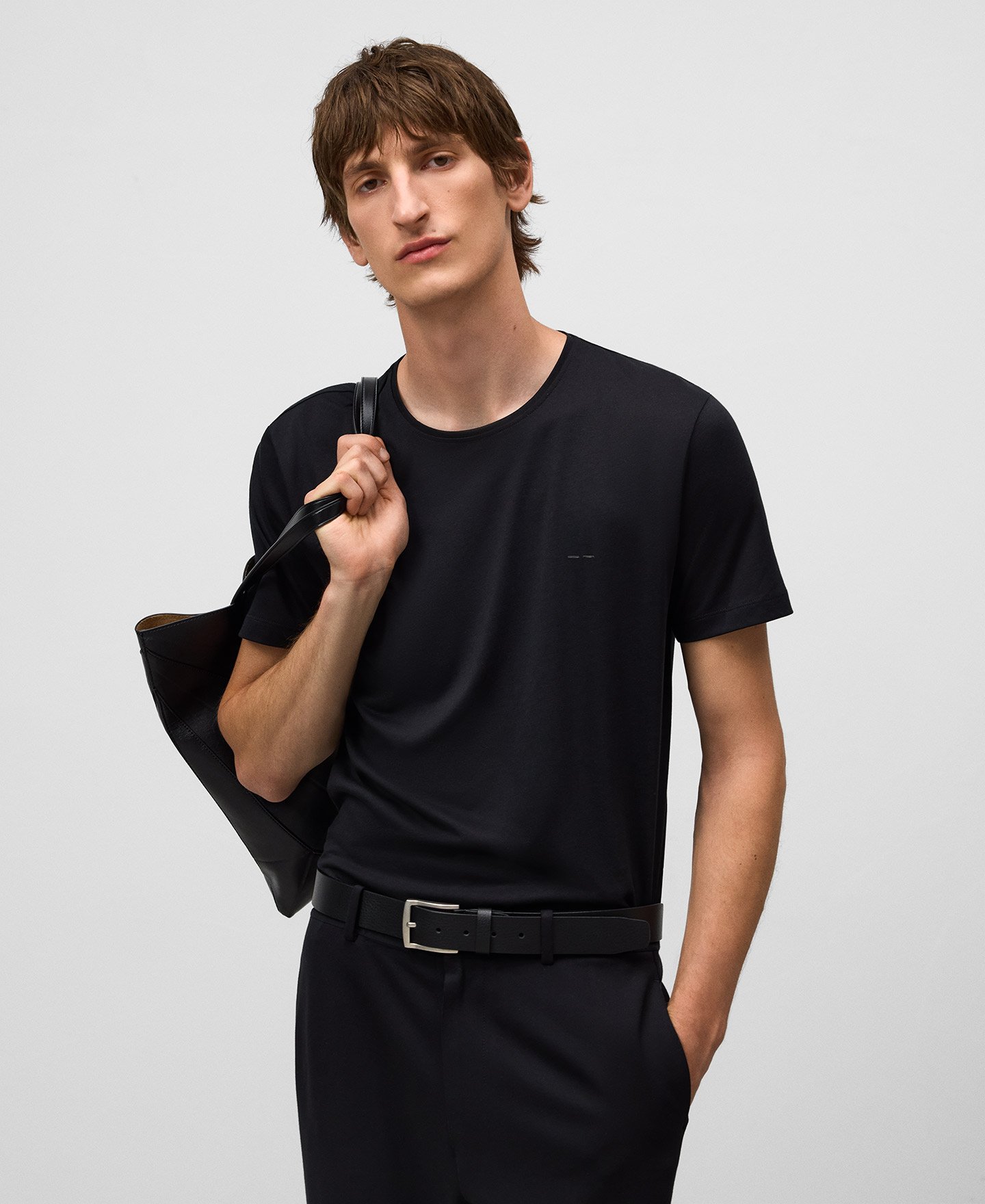 Regular fit short sleeve T-shirt man image number 0