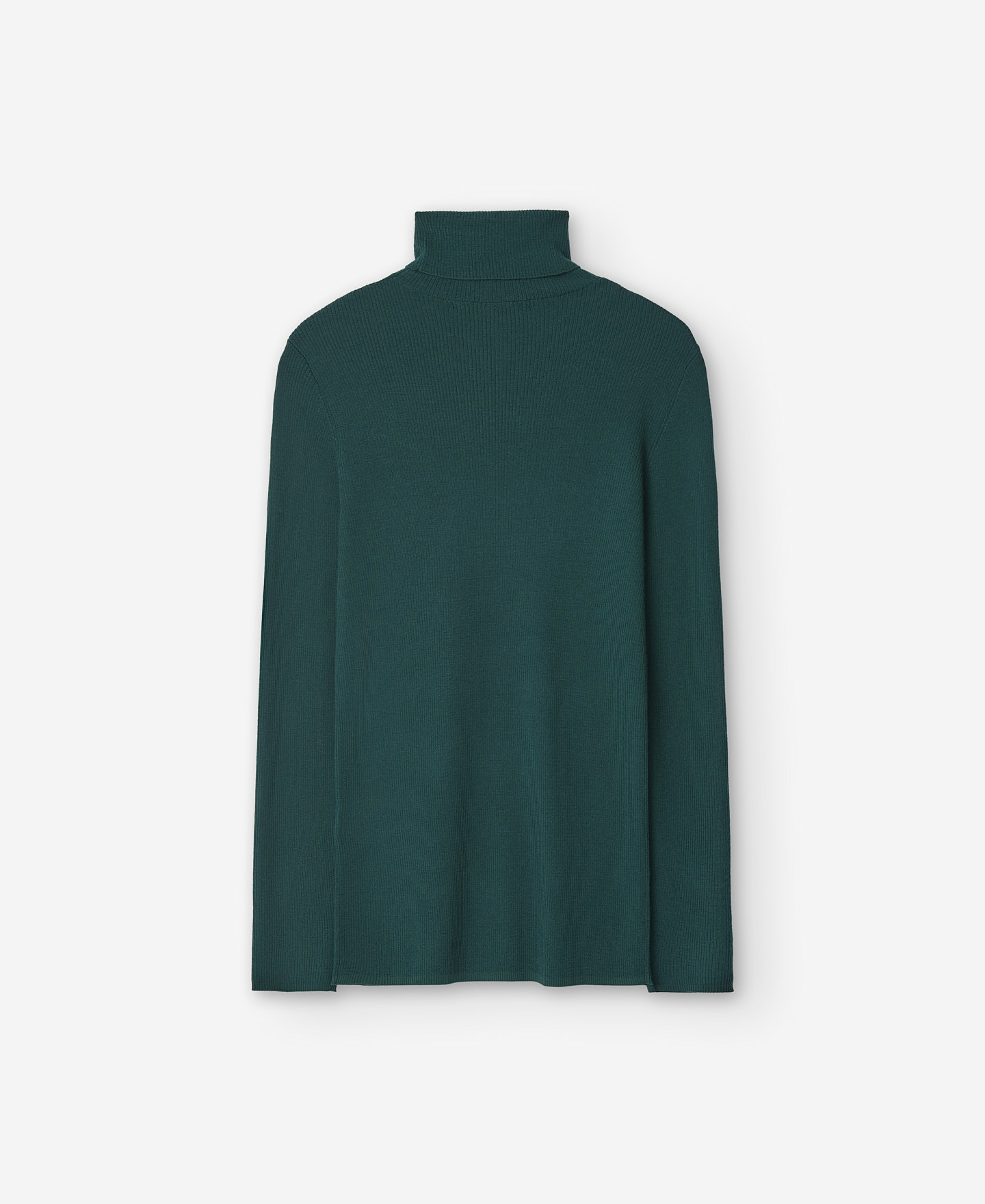 Merino wool ribbed sweater for women image number 5