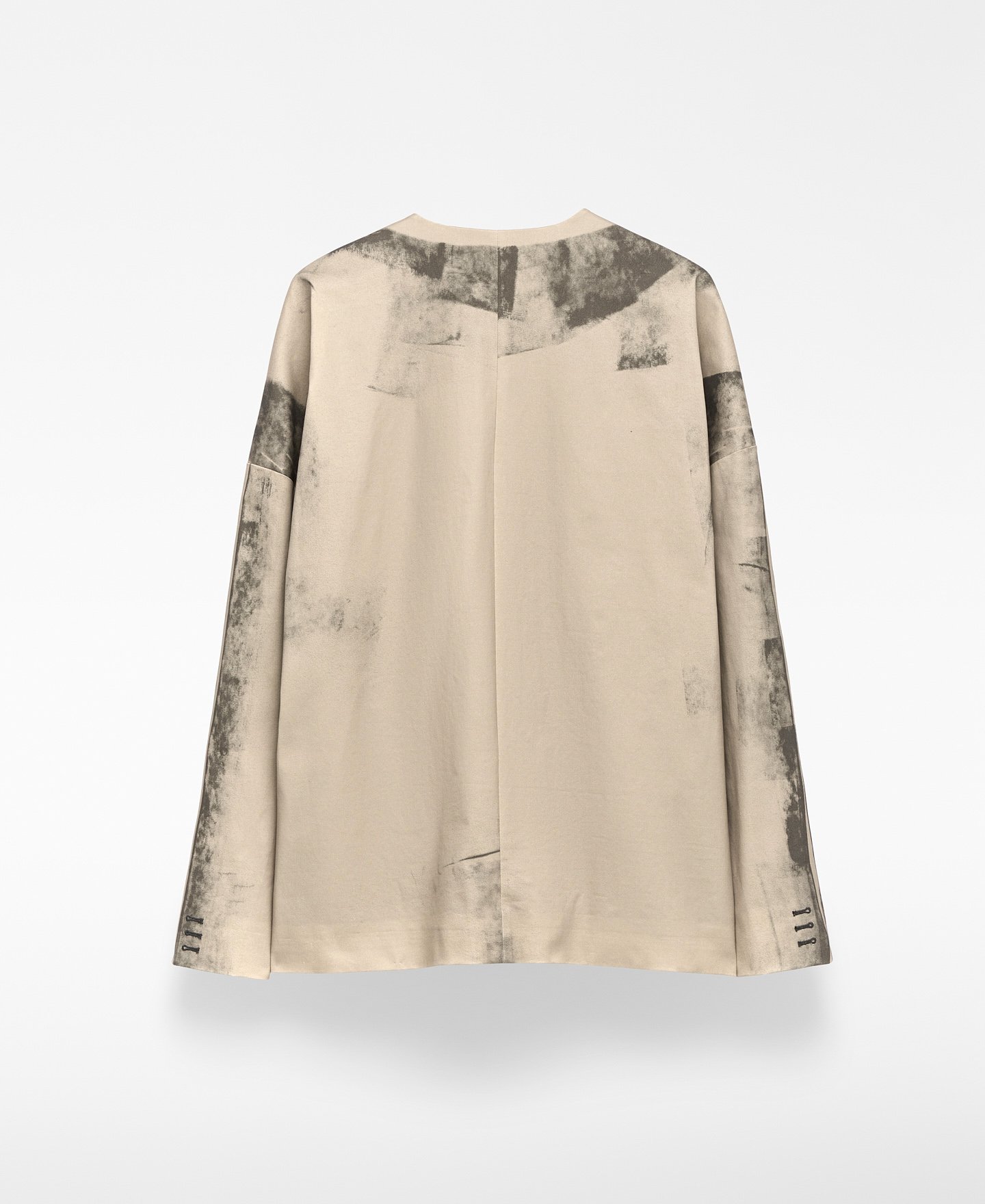 Blazer oversize efeito envelhecido para homem image number 5