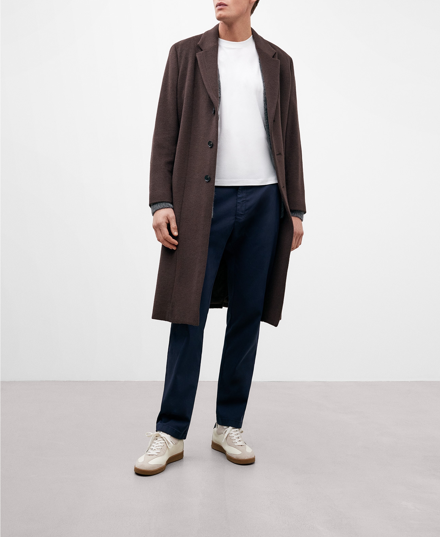 Pantalón chino azul oscuro hombre image number 1