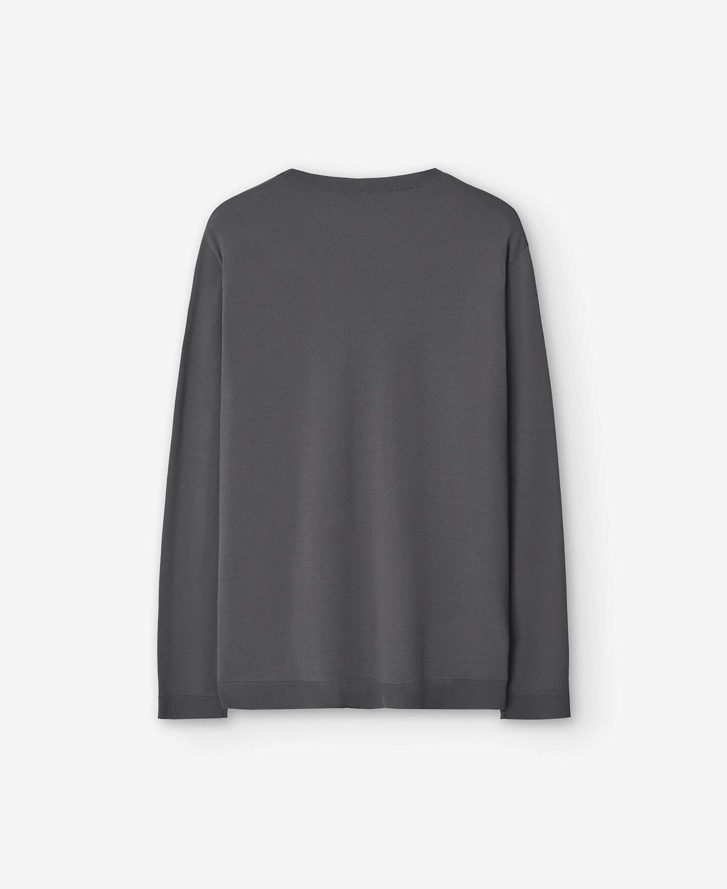 Ribbed crew neck sweater image number 5