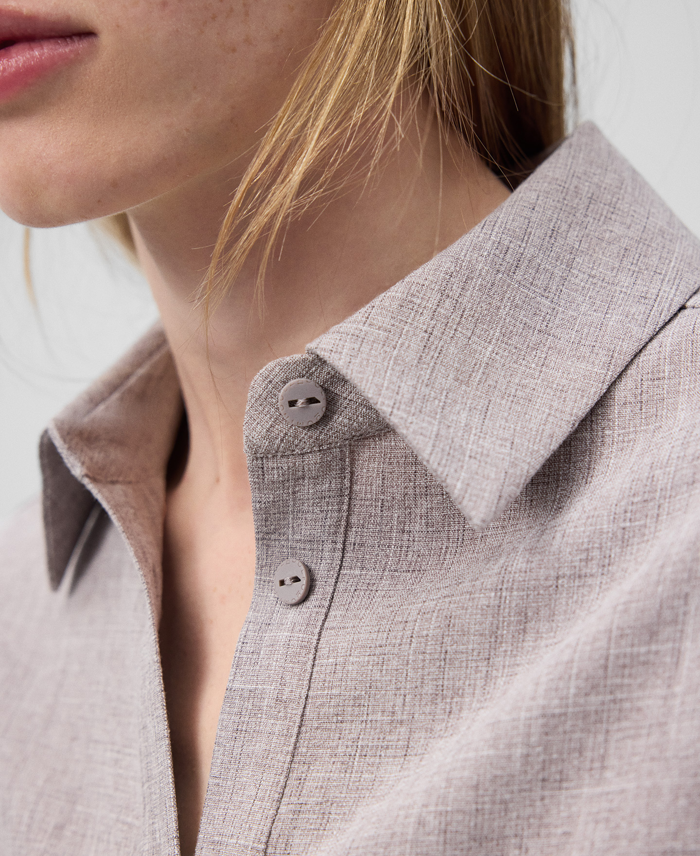 Camisa oversize manga corta mujer image number 3