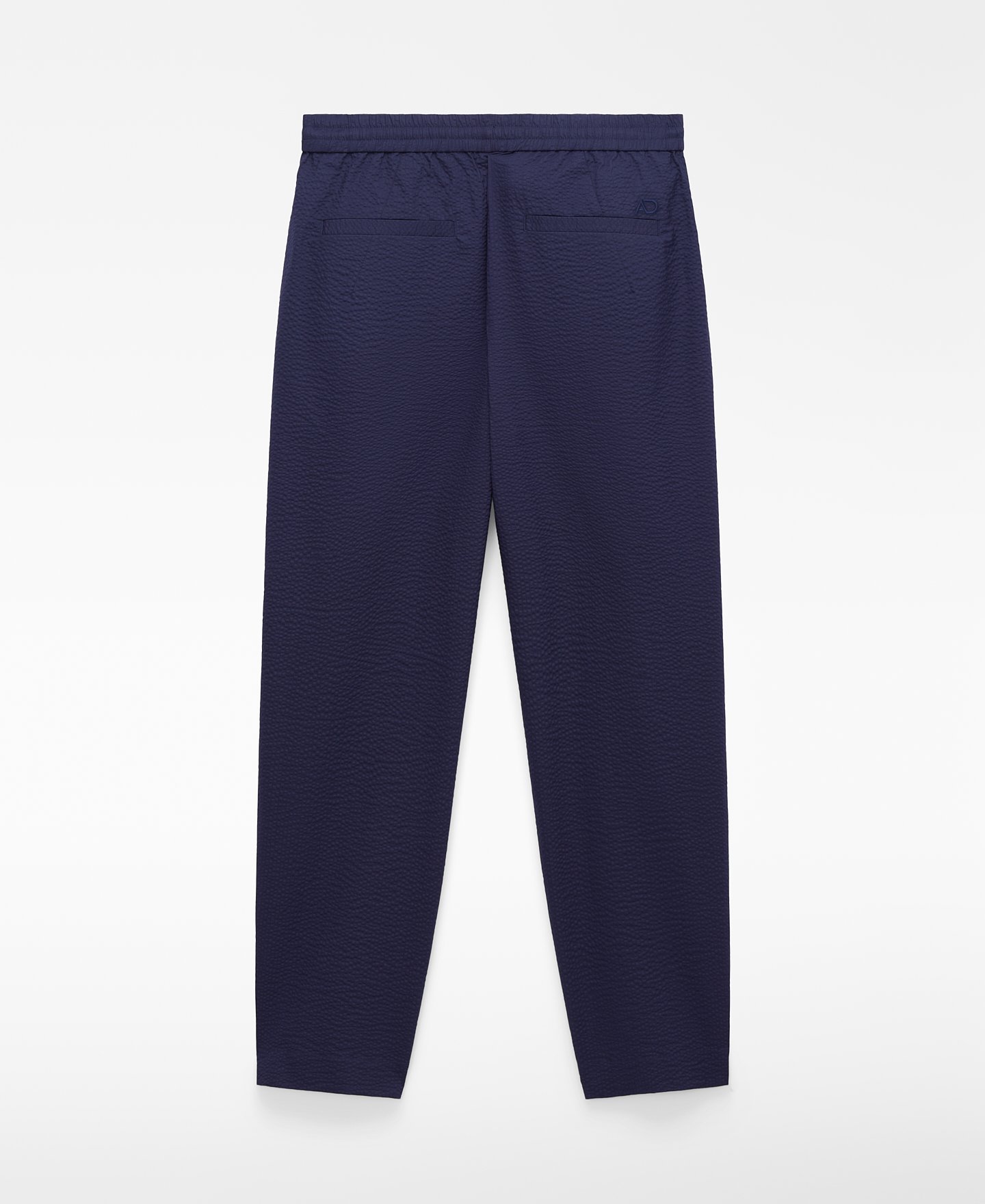 Pantal&oacute;n jogger seersucker algod&oacute;n image number 5