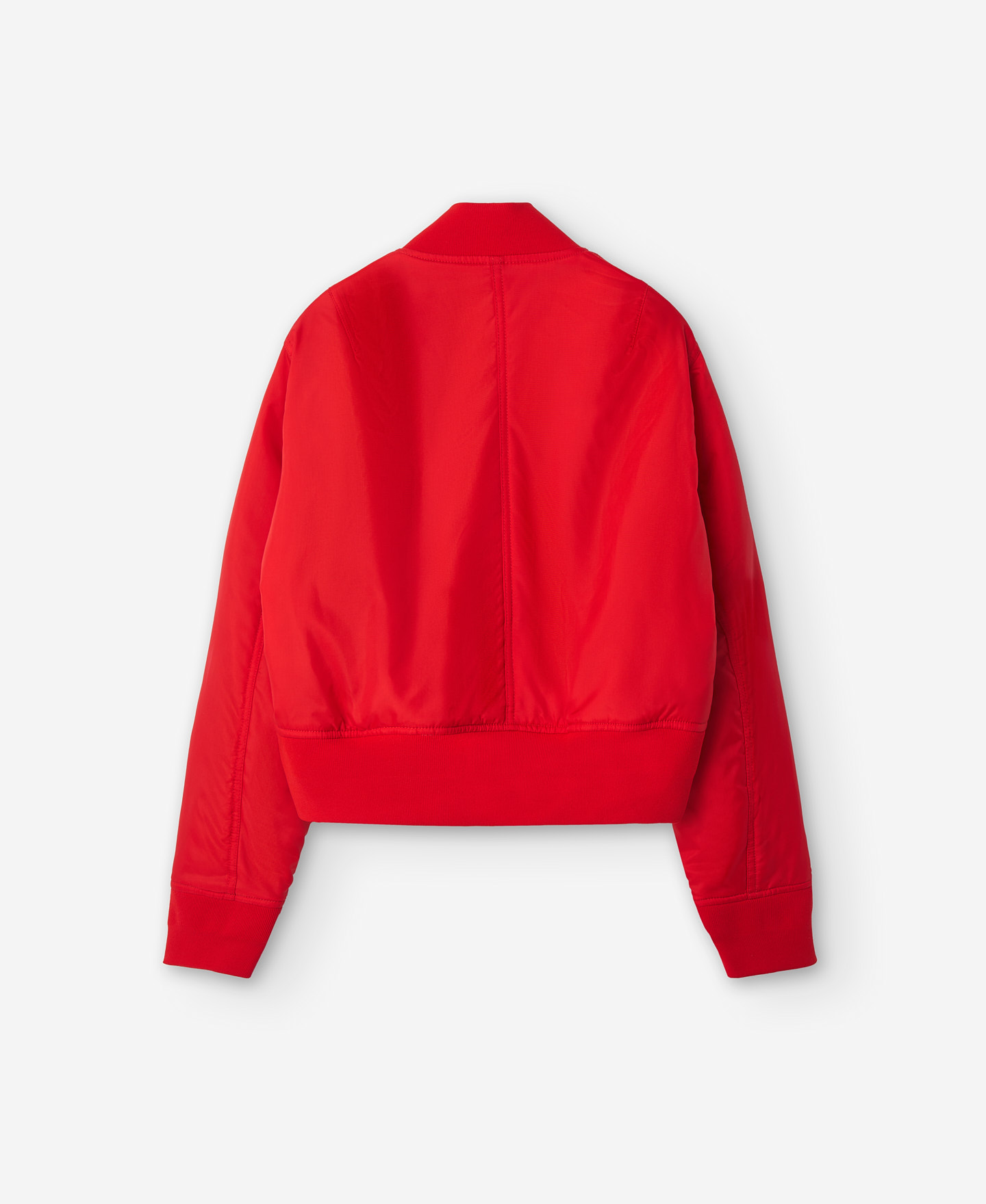 Chaqueta bomber corta roja image number 7