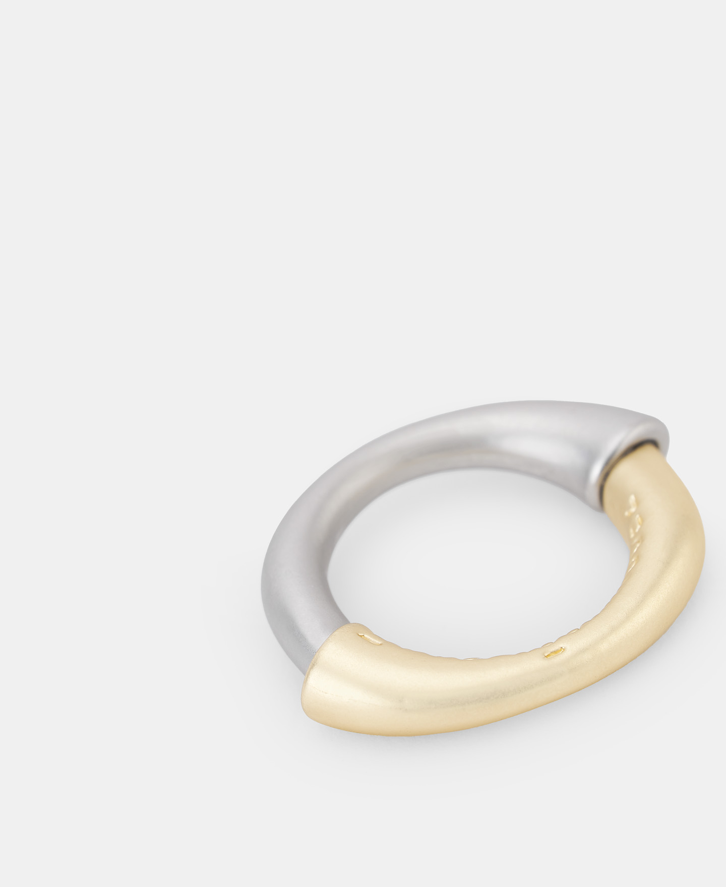 Matte double piece ring image number 1