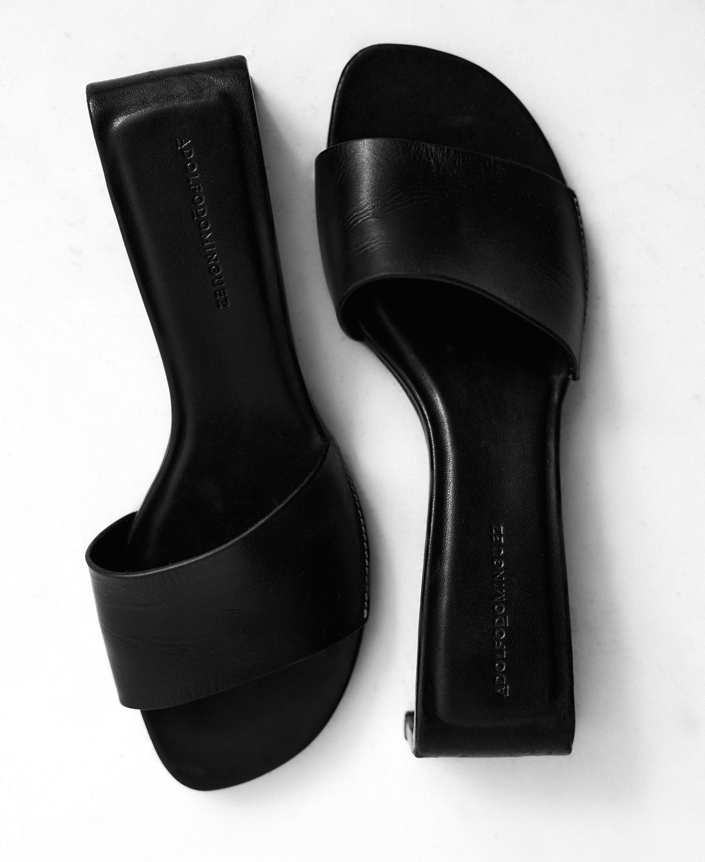 Continuous last leather sandal woman image number 4