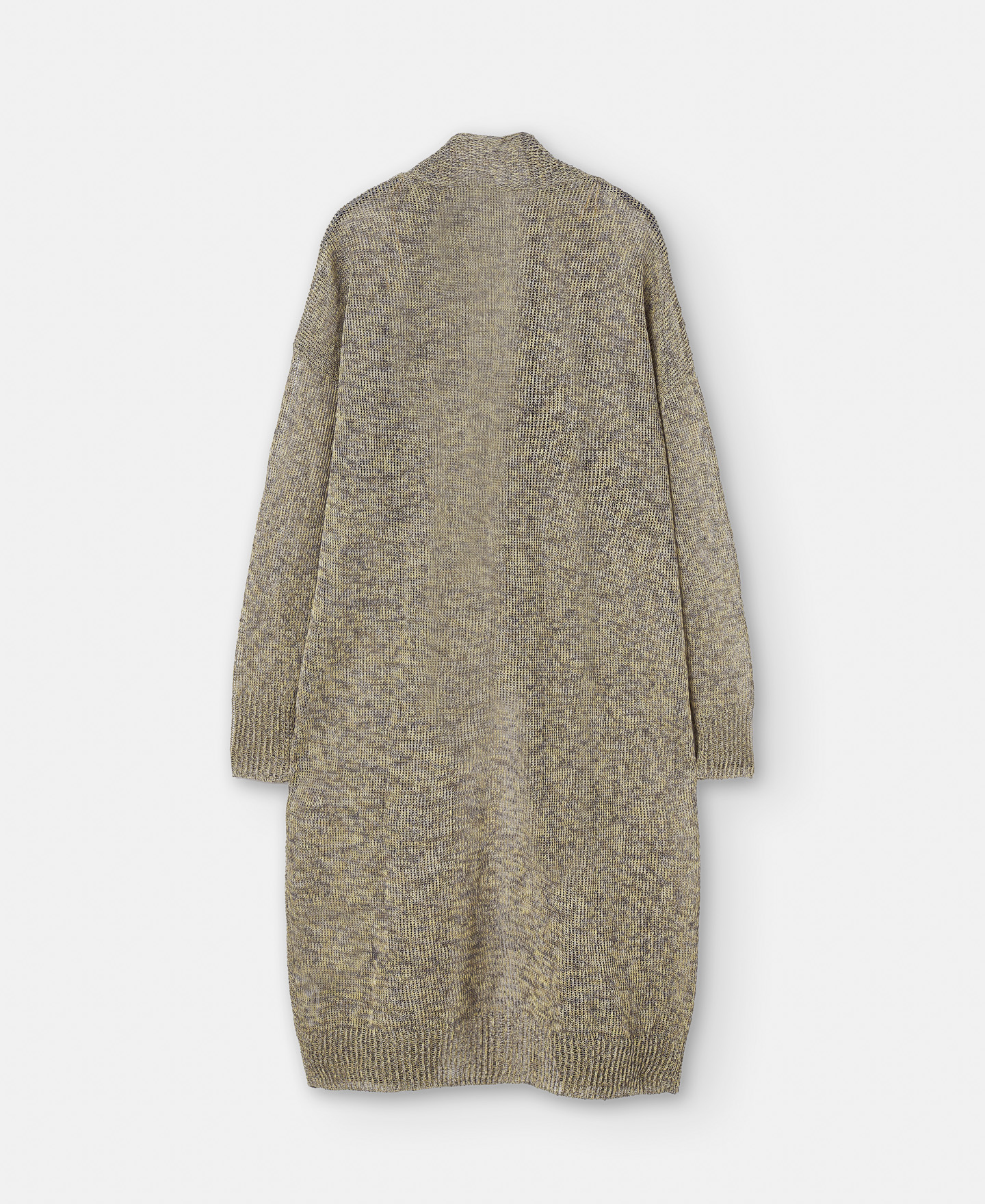 Extra long linen jacket image number 5