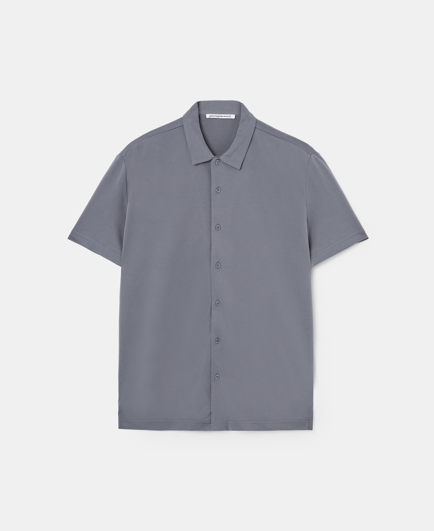 Modal button-down polo shirt image number 4
