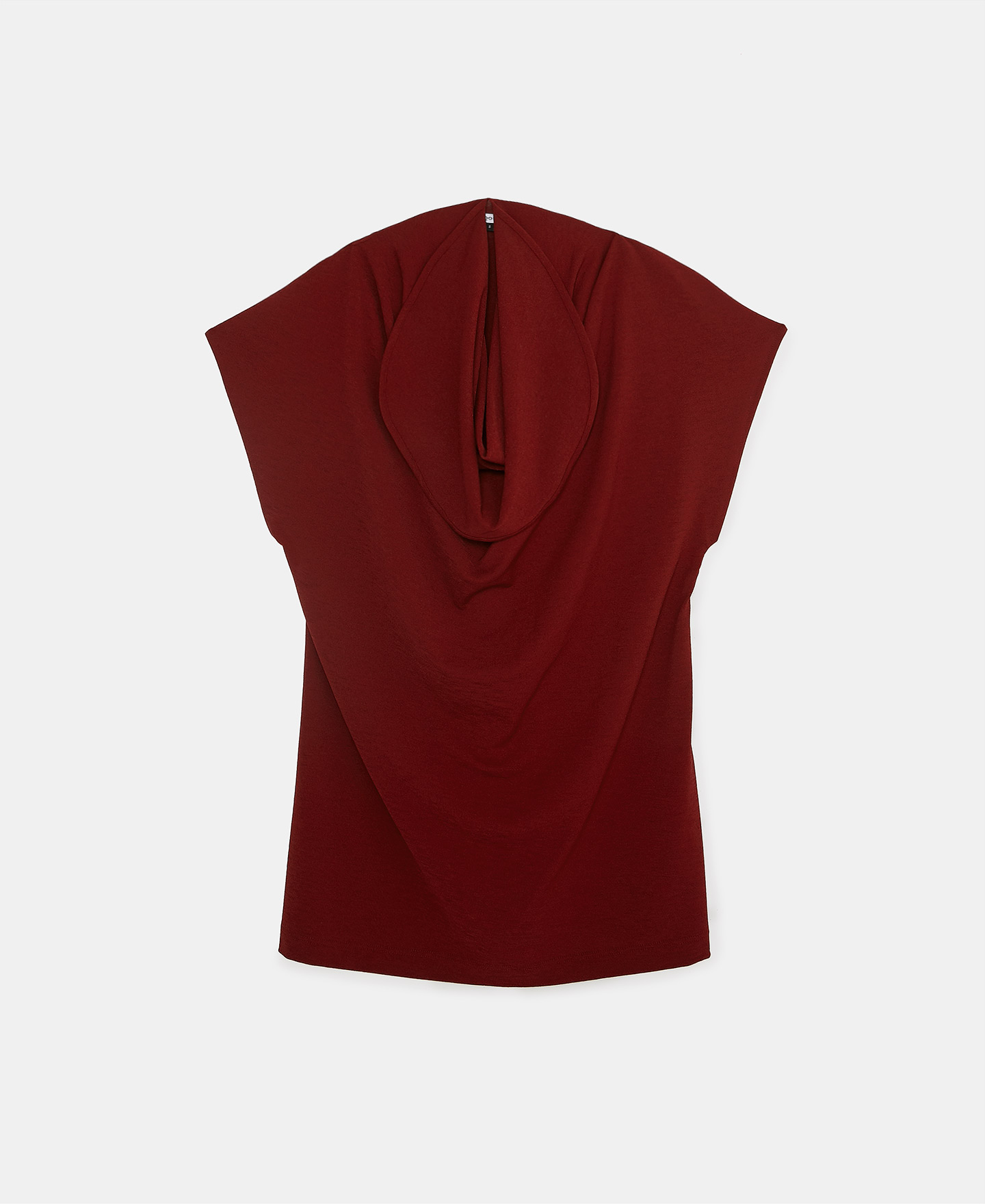 Blusa de cuello drapeado image number 4