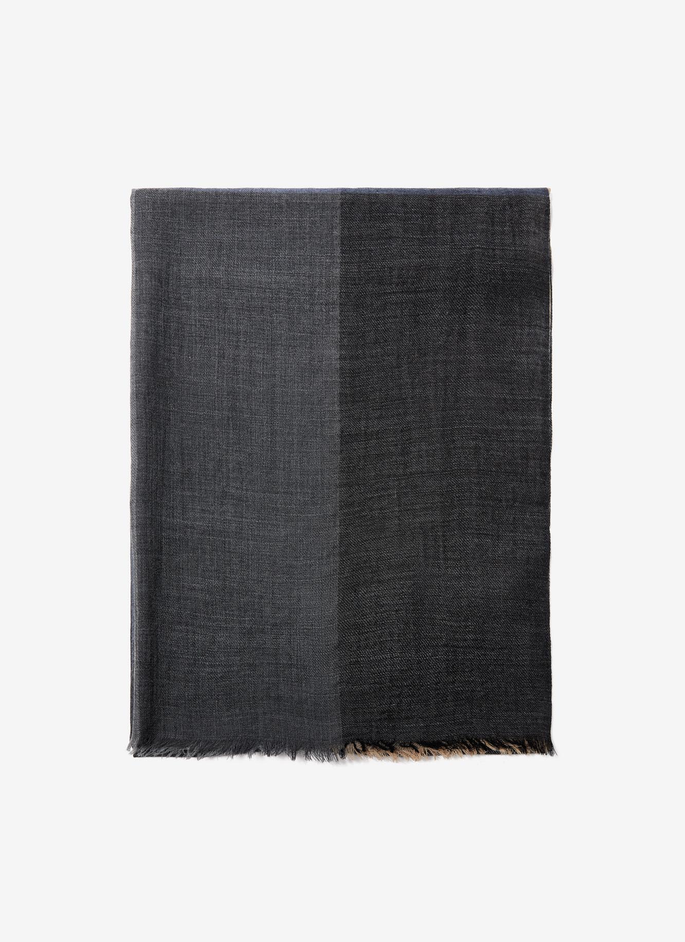 Foulard multicolor en merino image number 0