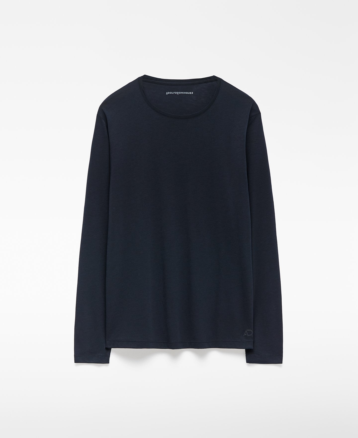 Regular fit long sleeve T-shirt man image number 0