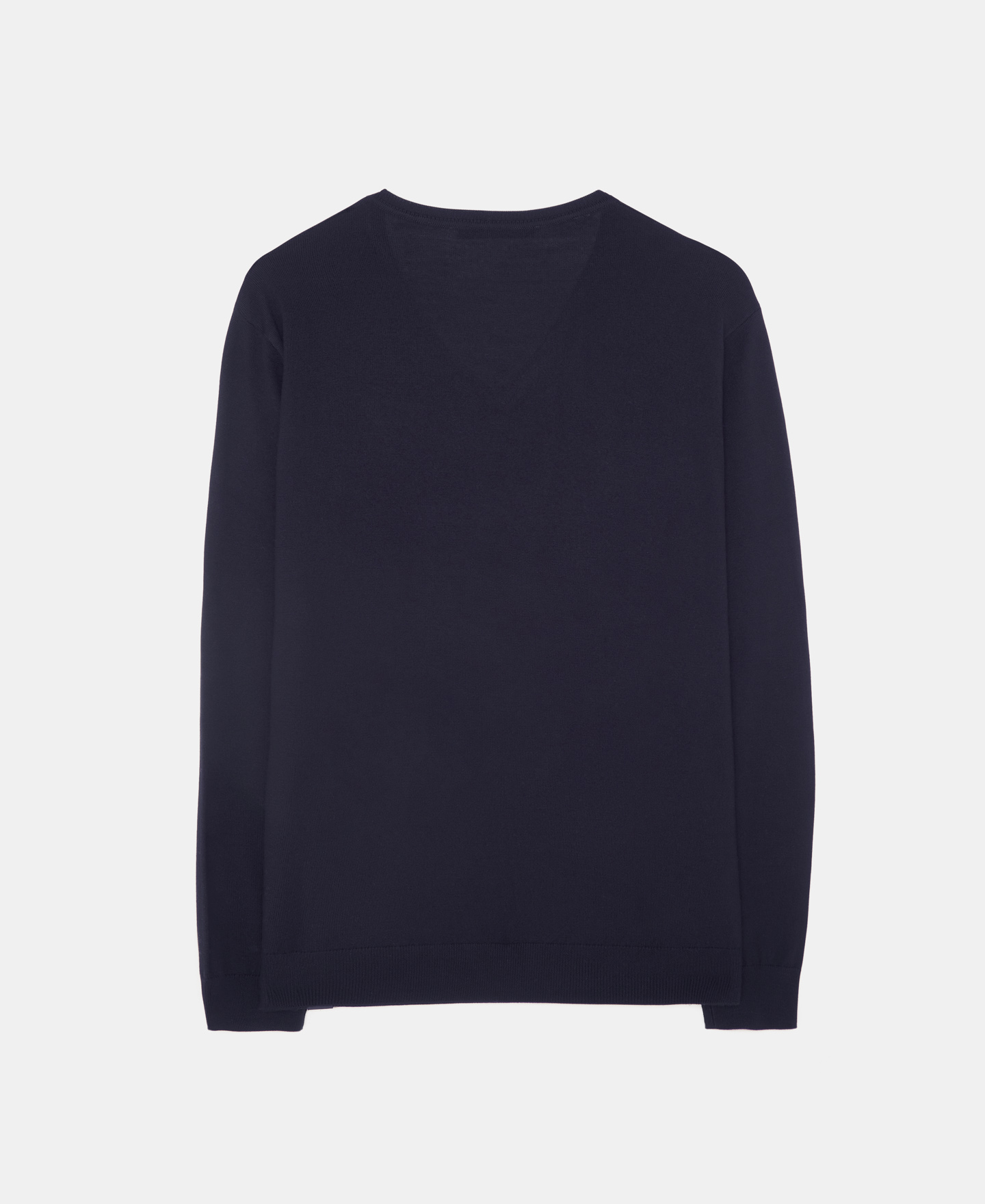 V-neck merino wool sweater image number 5