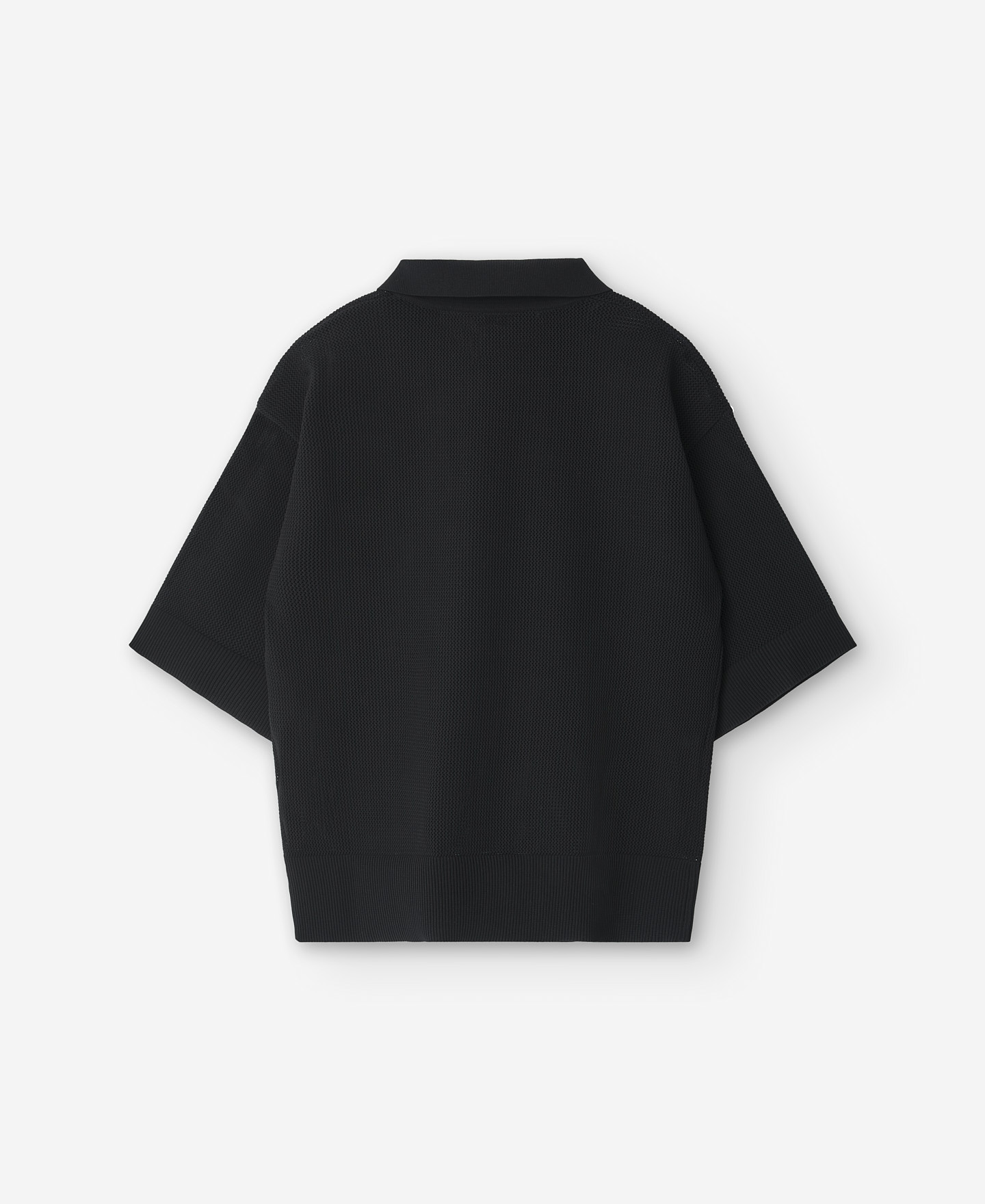 Structure recycled polyester polo shirt image number 5