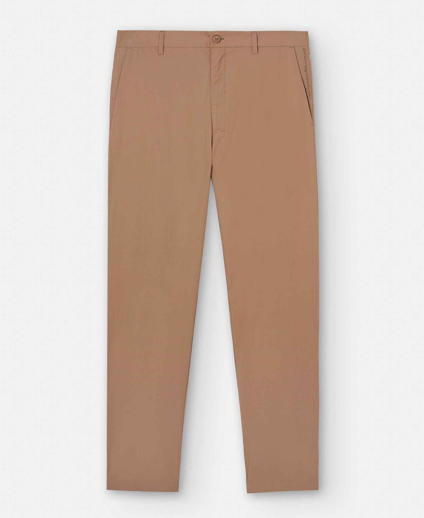 Straight trousers in cotton image number 4